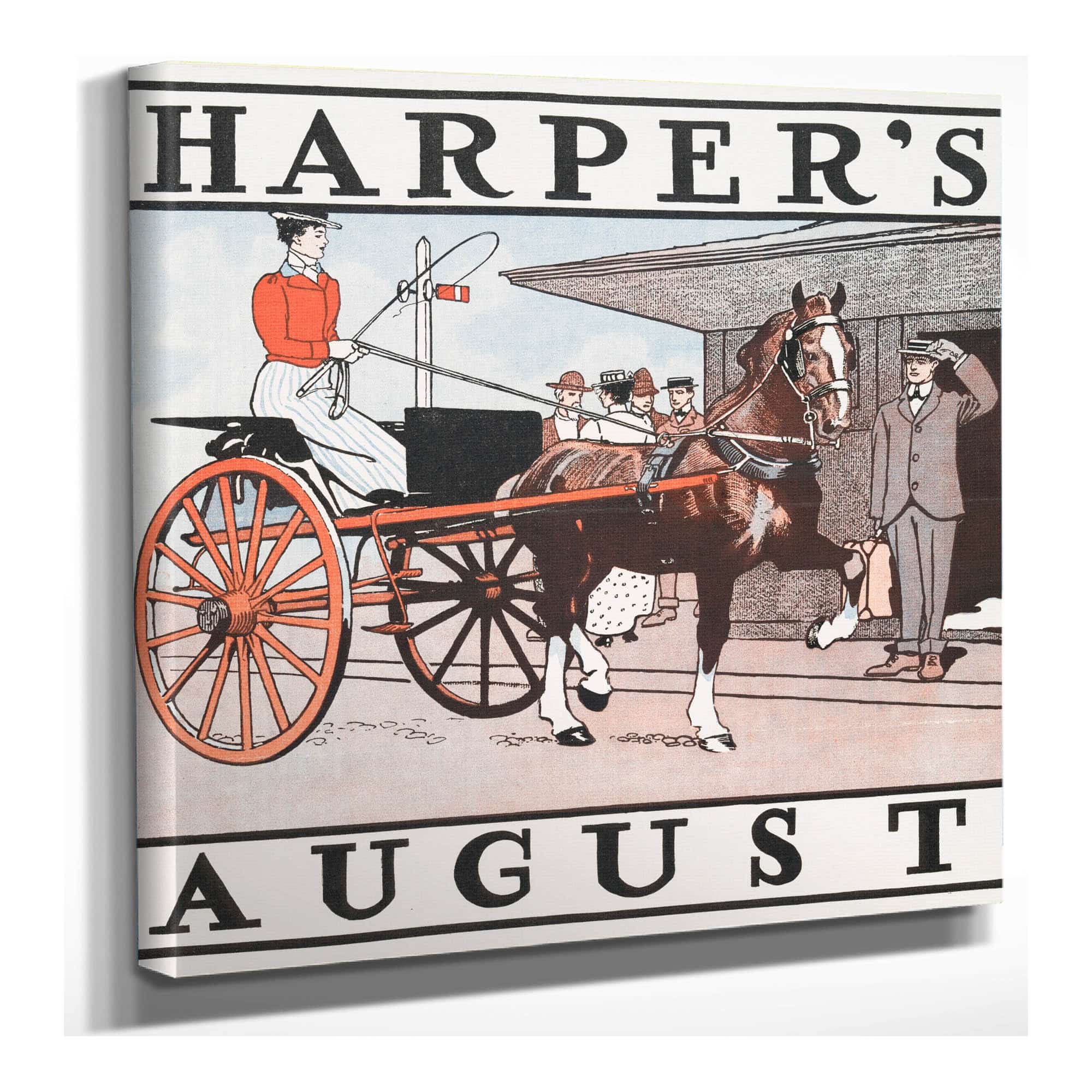 Harpers August by Edward Penfield - Image 17