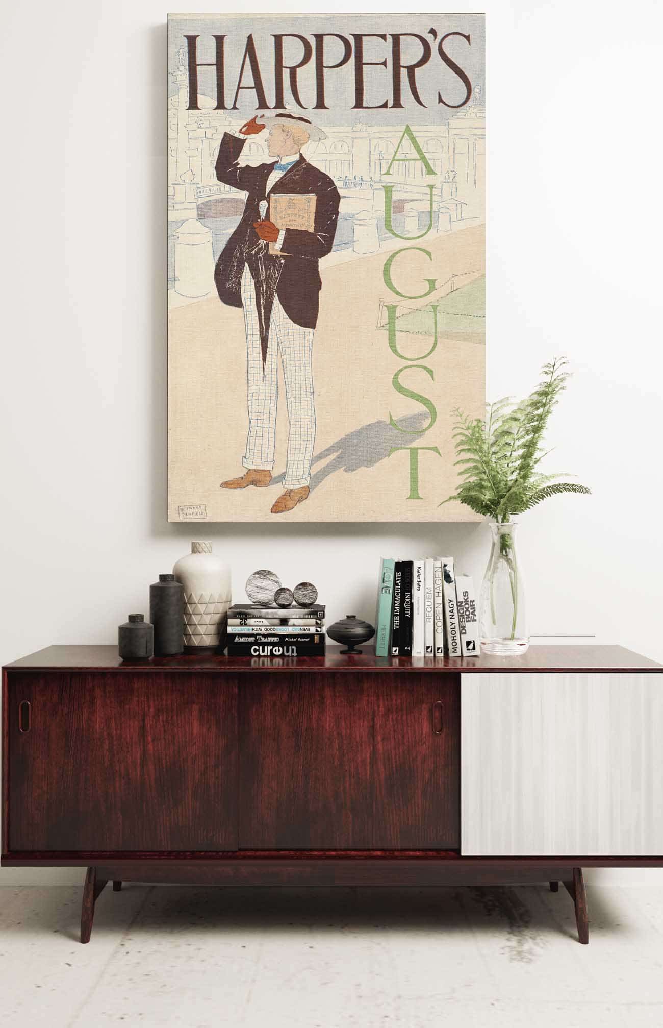 Harpers August by Edward Penfield - Image 2