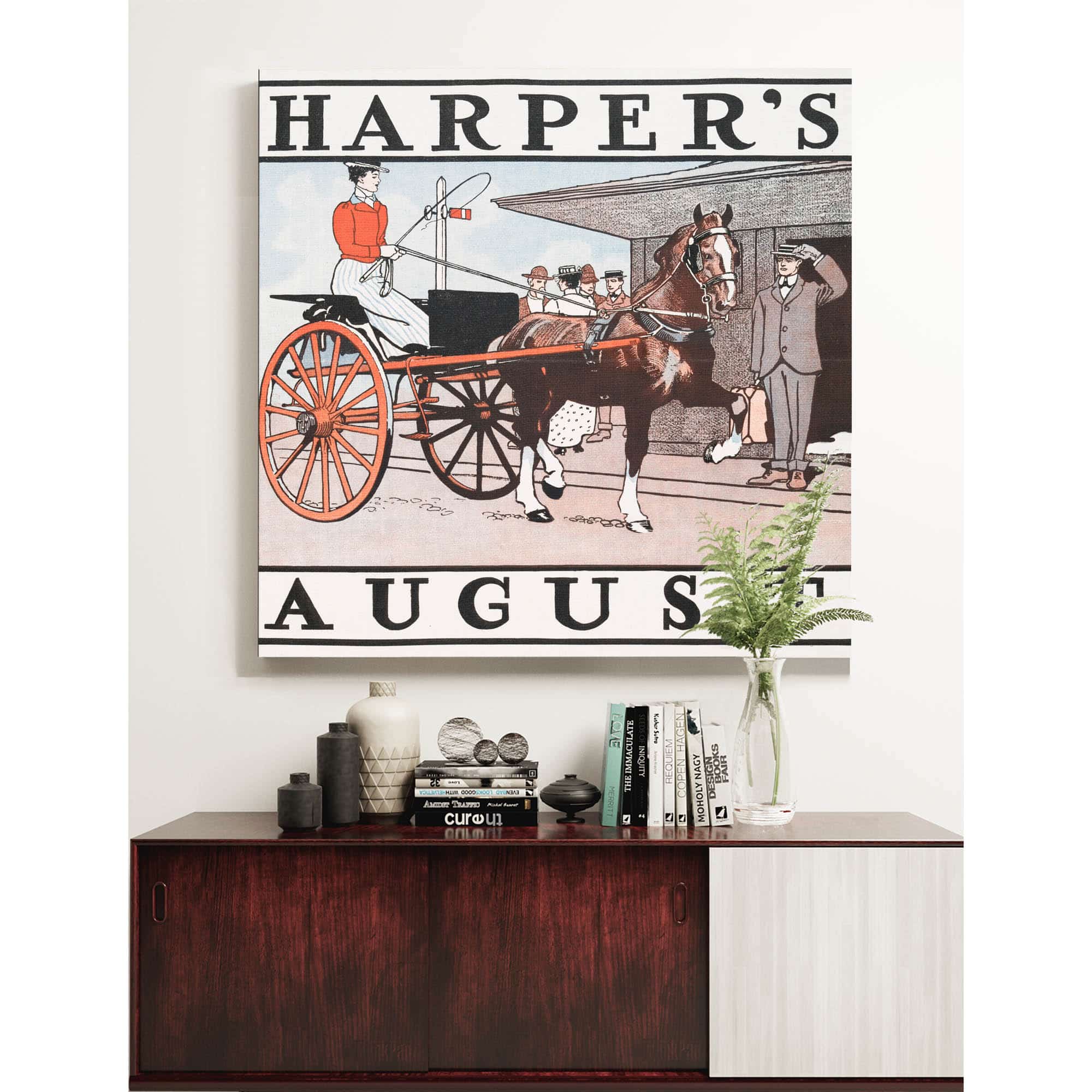 Harpers August by Edward Penfield - Image 21