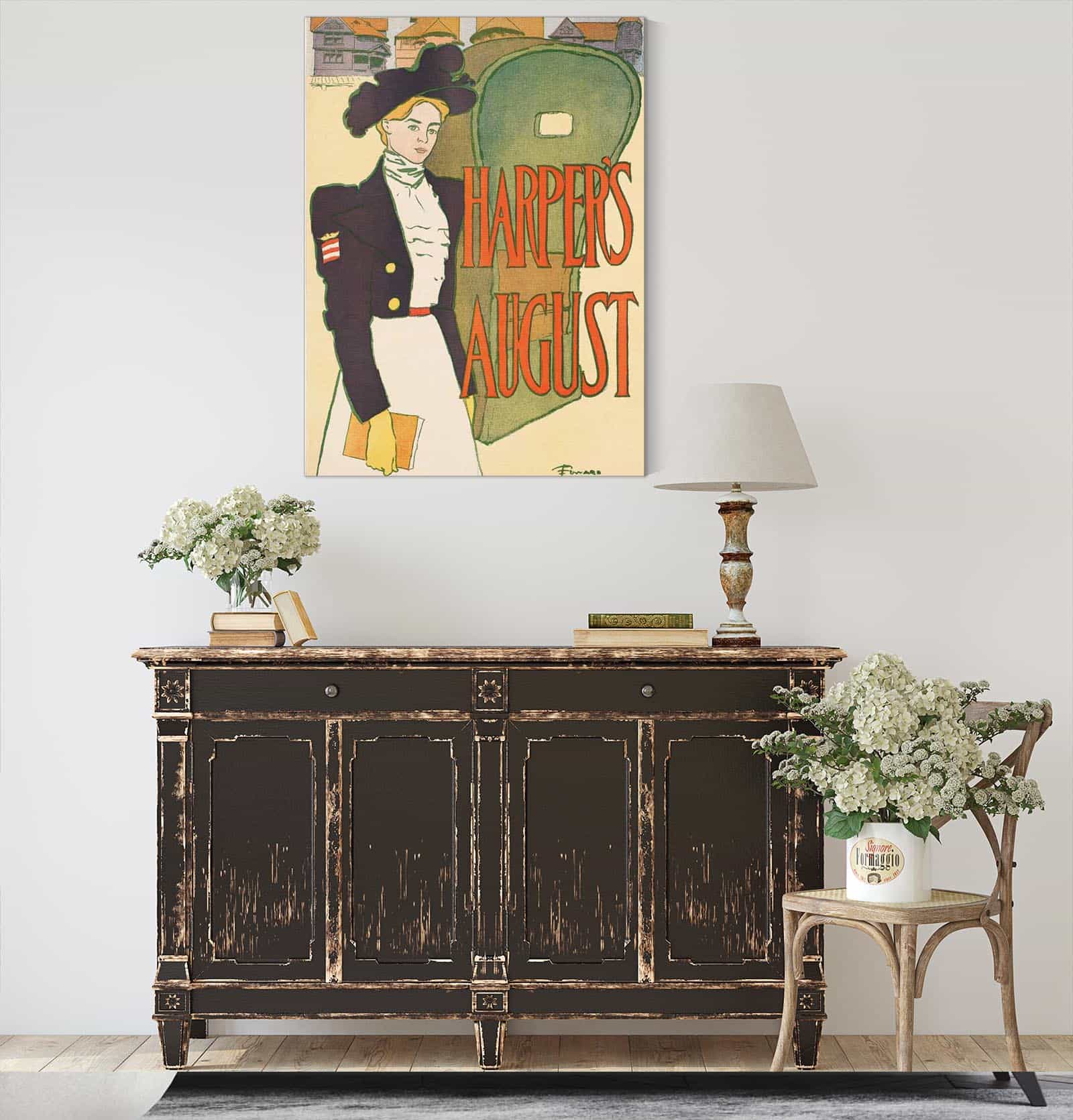 Harpers August by Edward Penfield - Image 9
