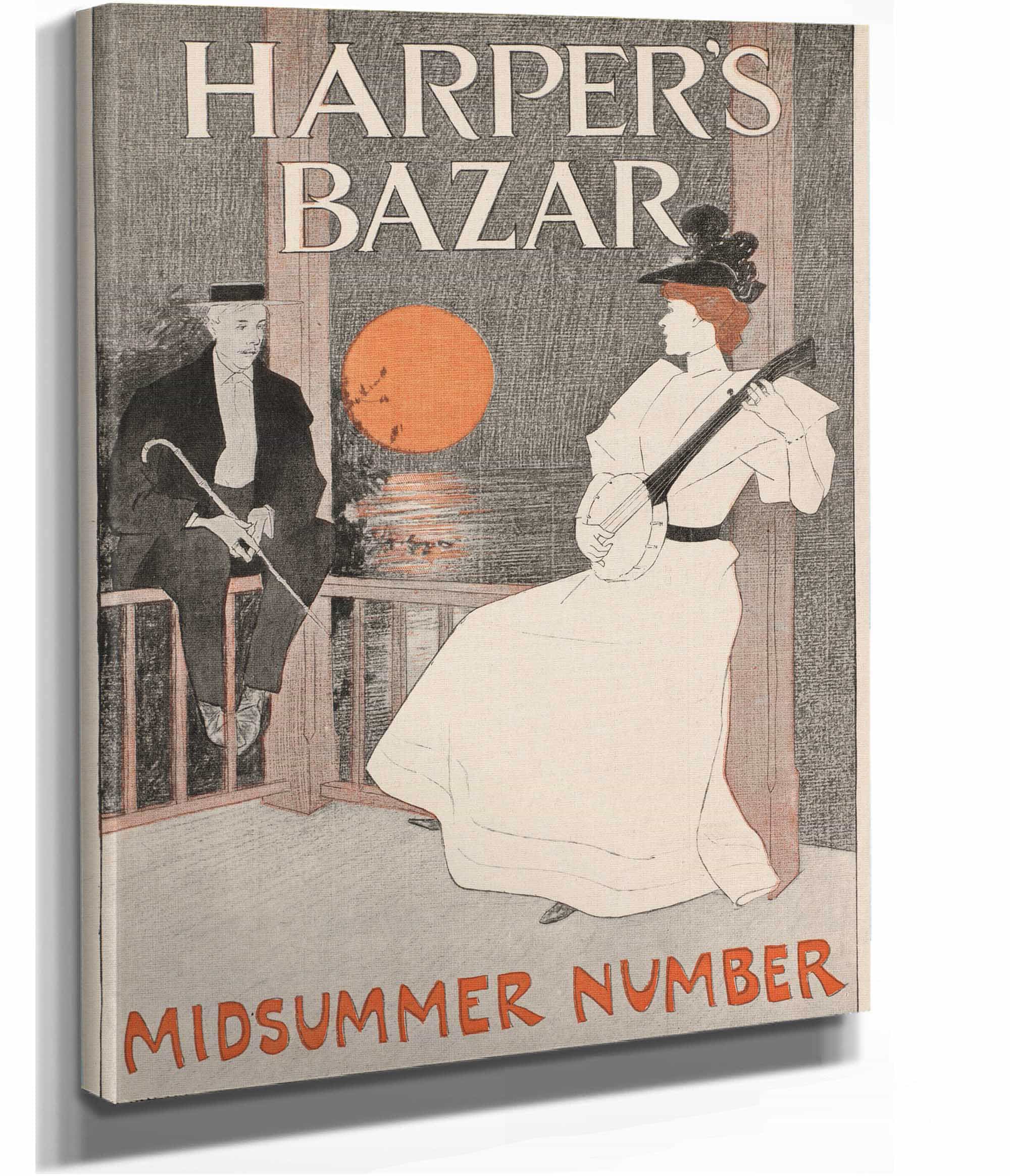 Harpers Bazar Midsummer Number by Edward Penfield - Image 2