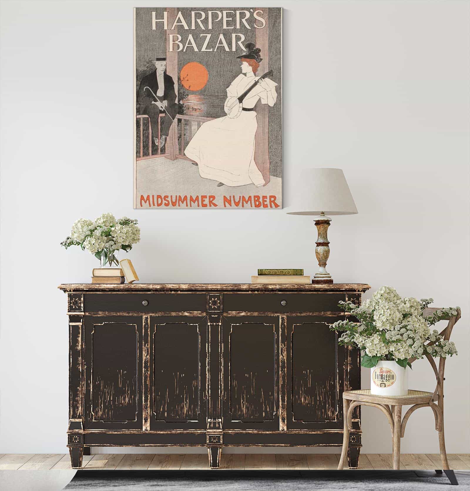 Harpers Bazar Midsummer Number by Edward Penfield - Image 4