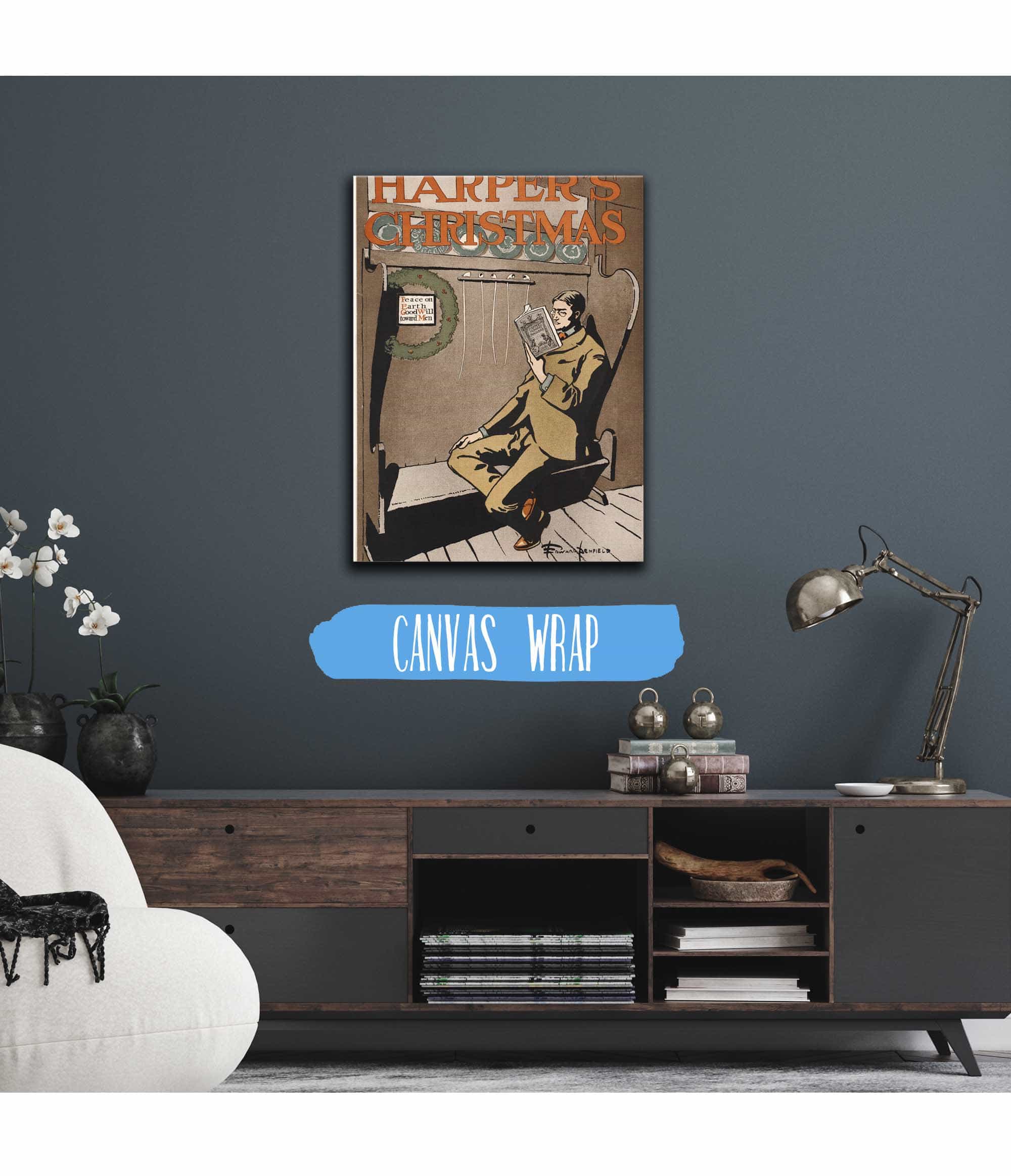 Harpers Christmas by Edward Penfield - Image 3