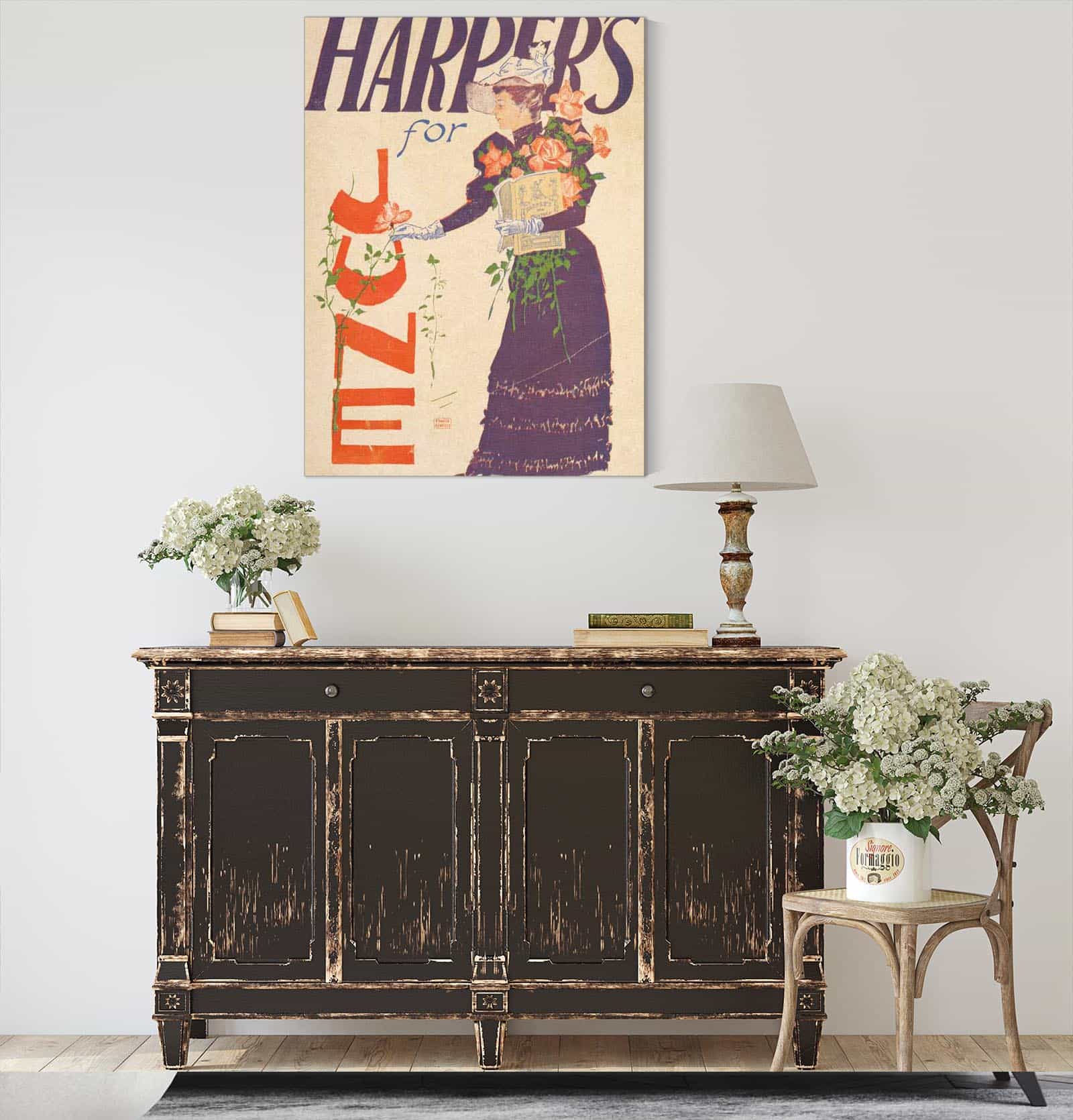 Harpers For June by Edward Penfield - Image 4