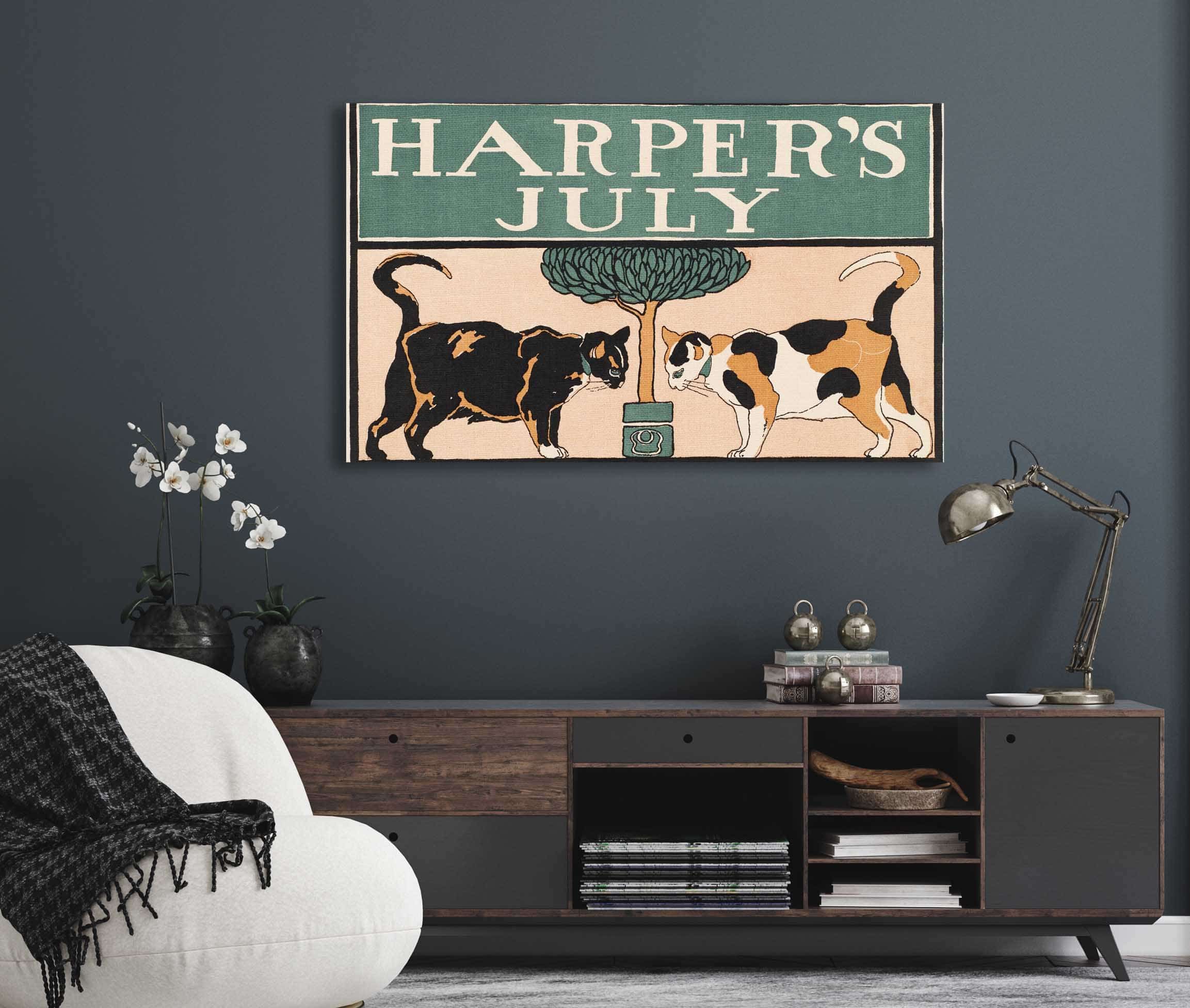 Harpers July by Edward Penfield - Image 19