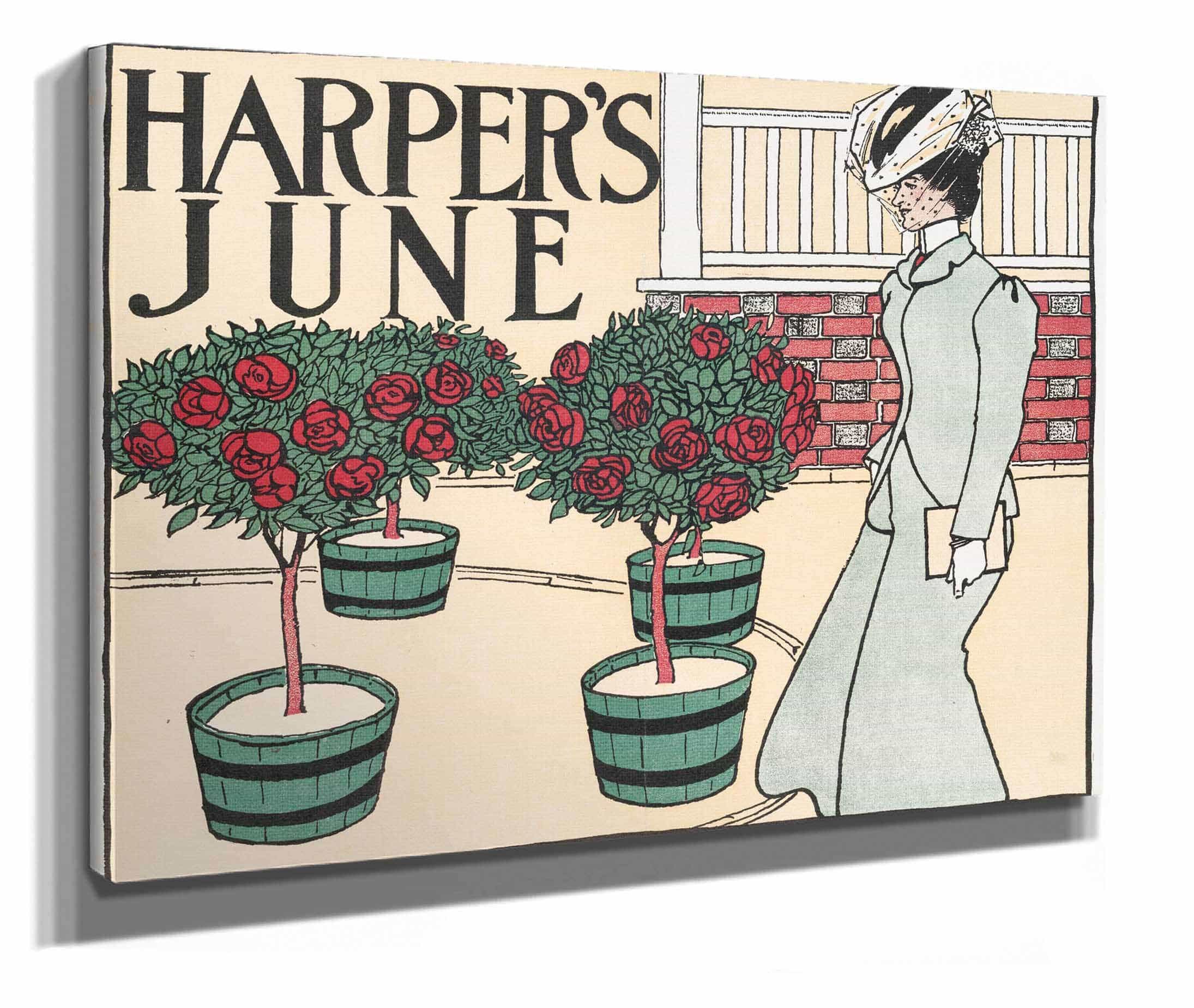 Harpers June by Edward Penfield - Image 11