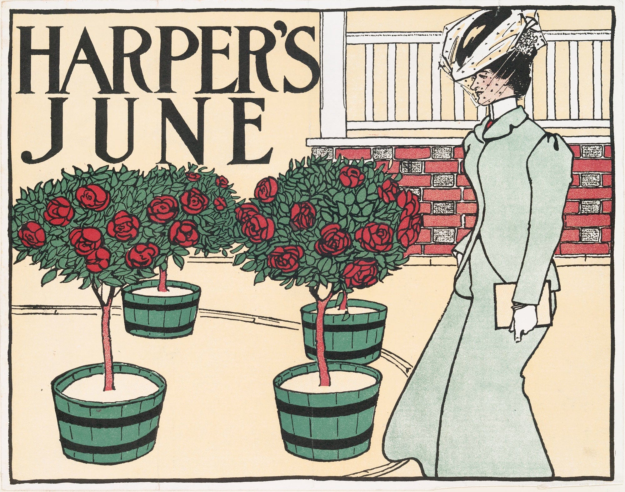 Harpers June by Edward Penfield - Image 12