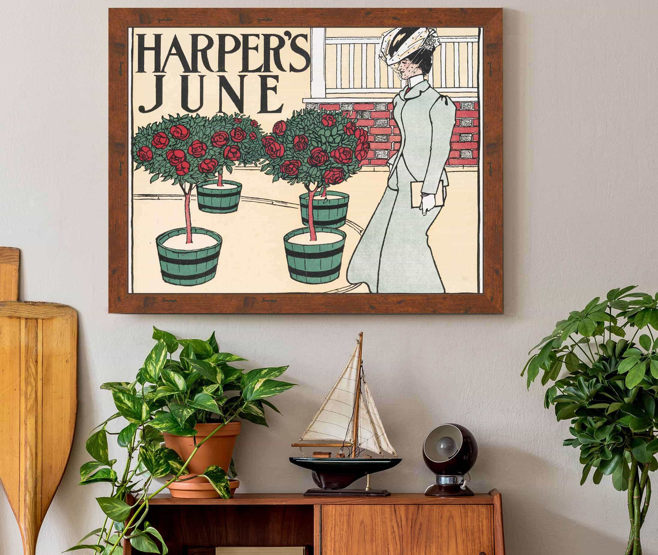 Harpers June by Edward Penfield - Image 13