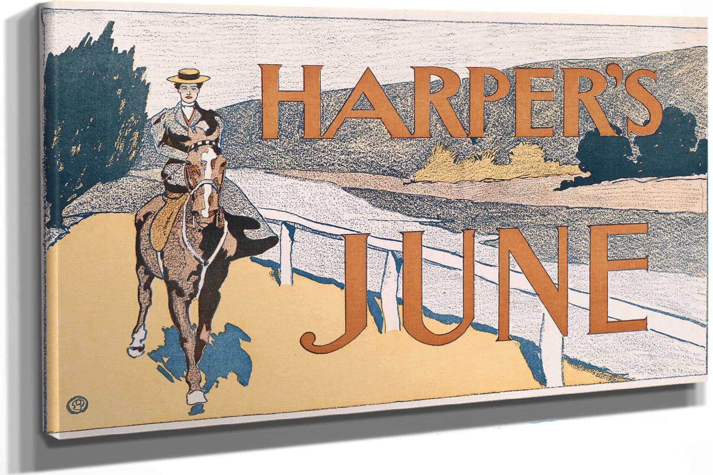 Harpers June by Edward Penfield - Image 15