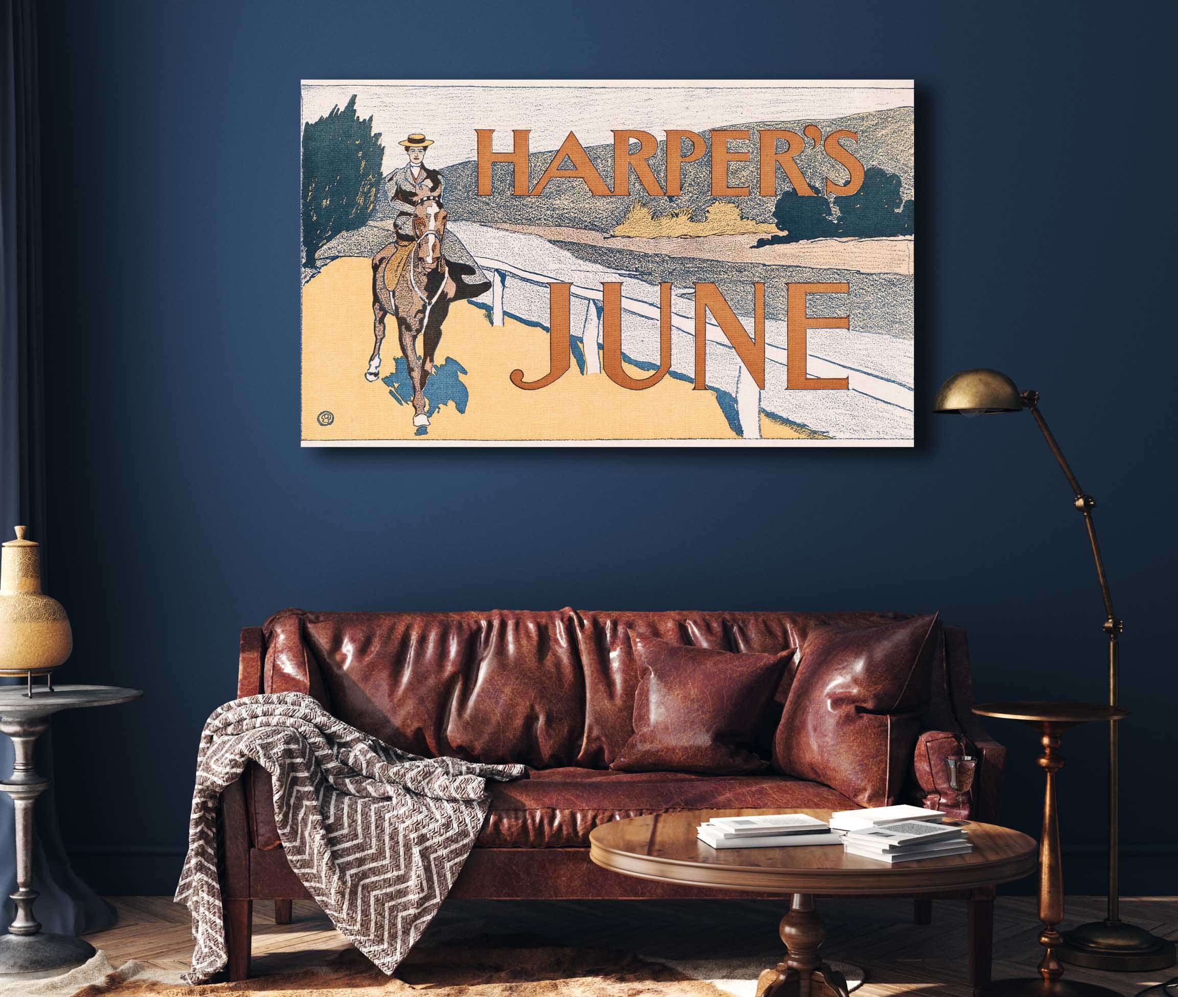 Harpers June by Edward Penfield - Image 18