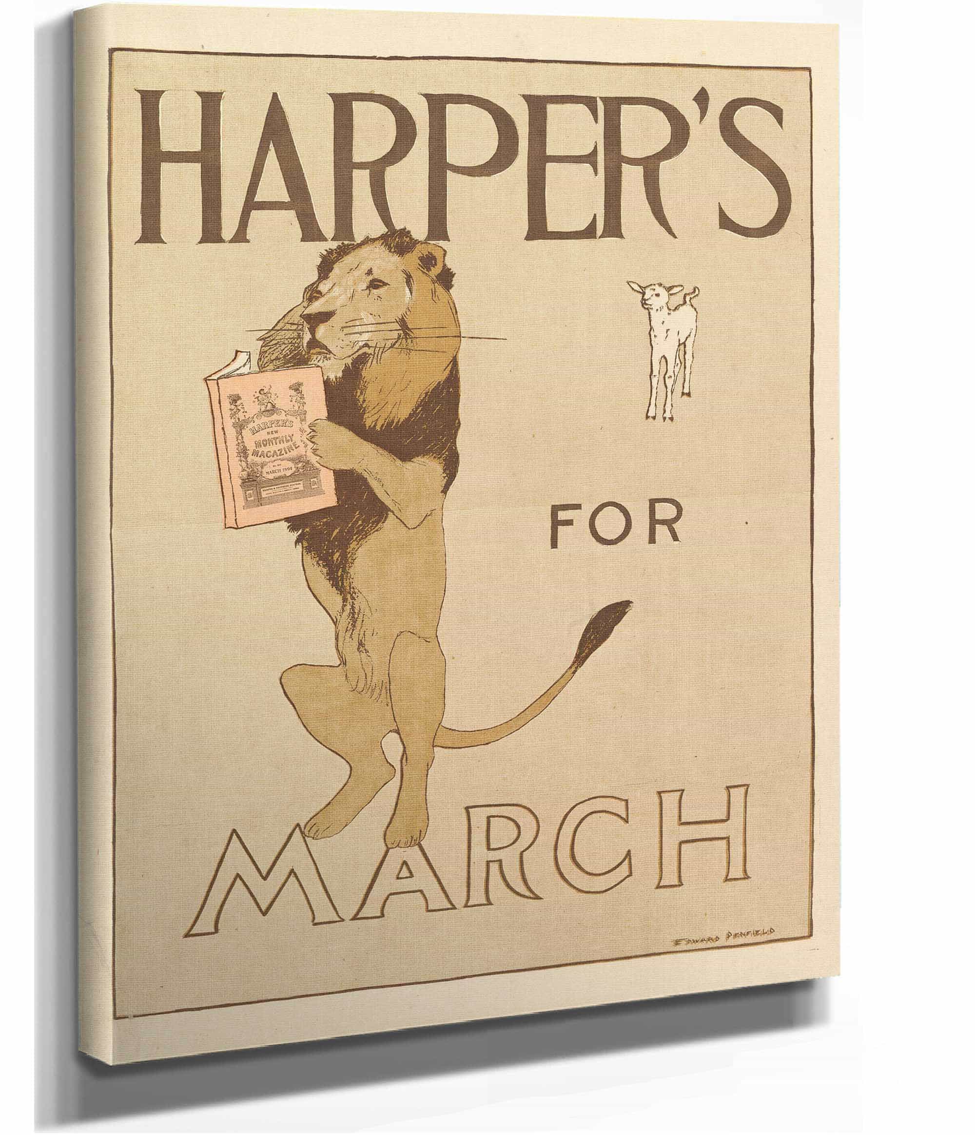 Harpers March by Edward Penfield - Image 10