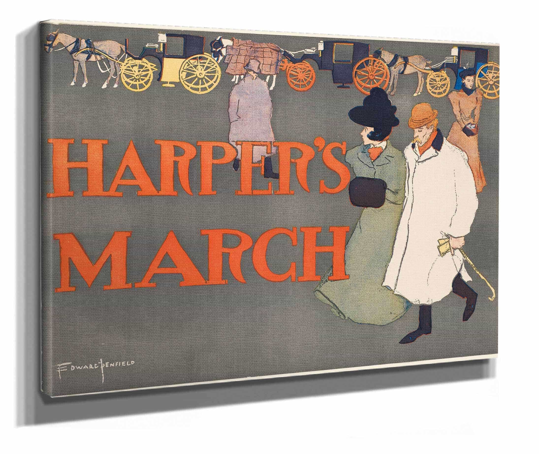 Harpers March by Edward Penfield - Image 18
