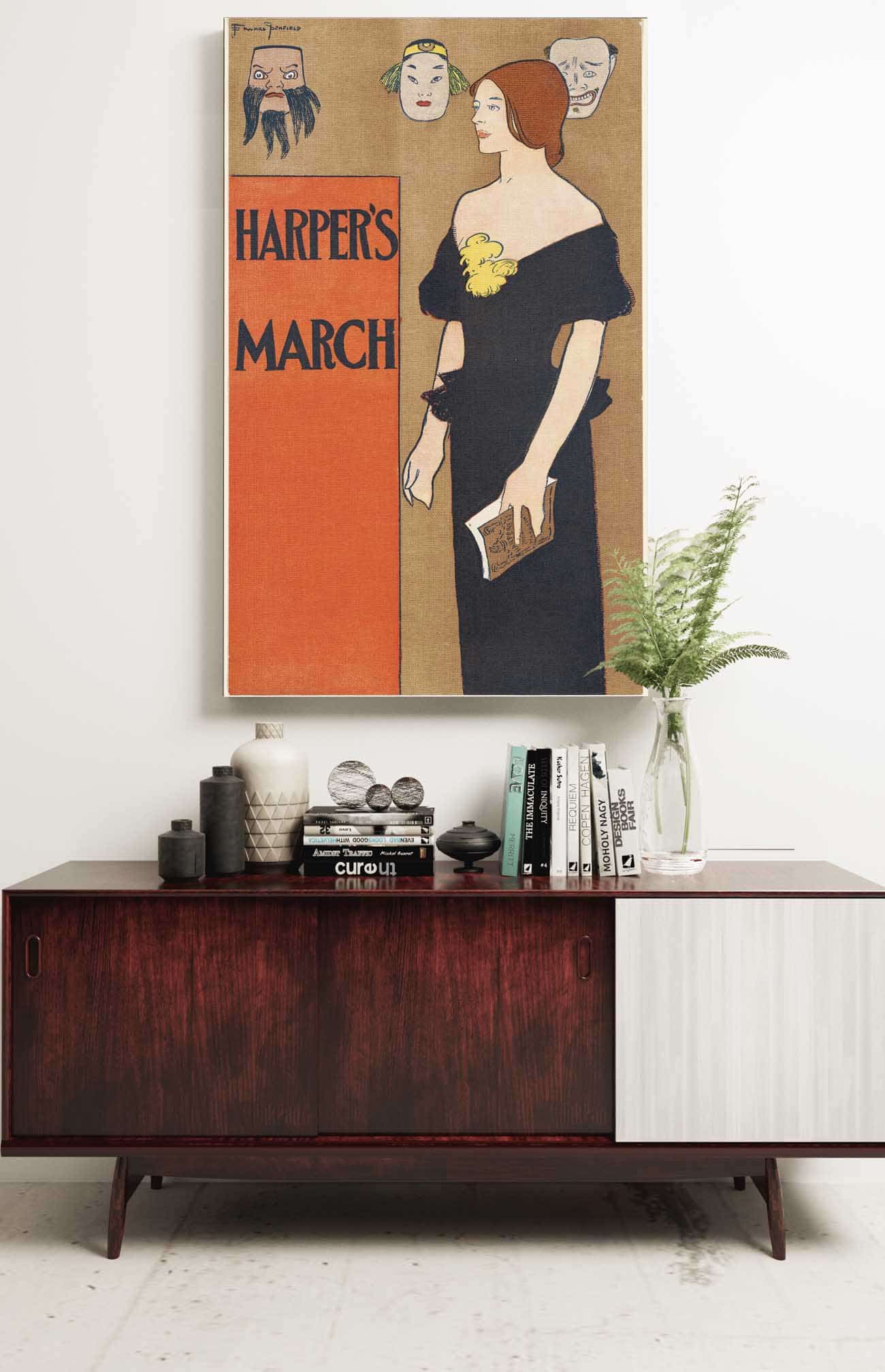Harpers March by Edward Penfield - Image 2