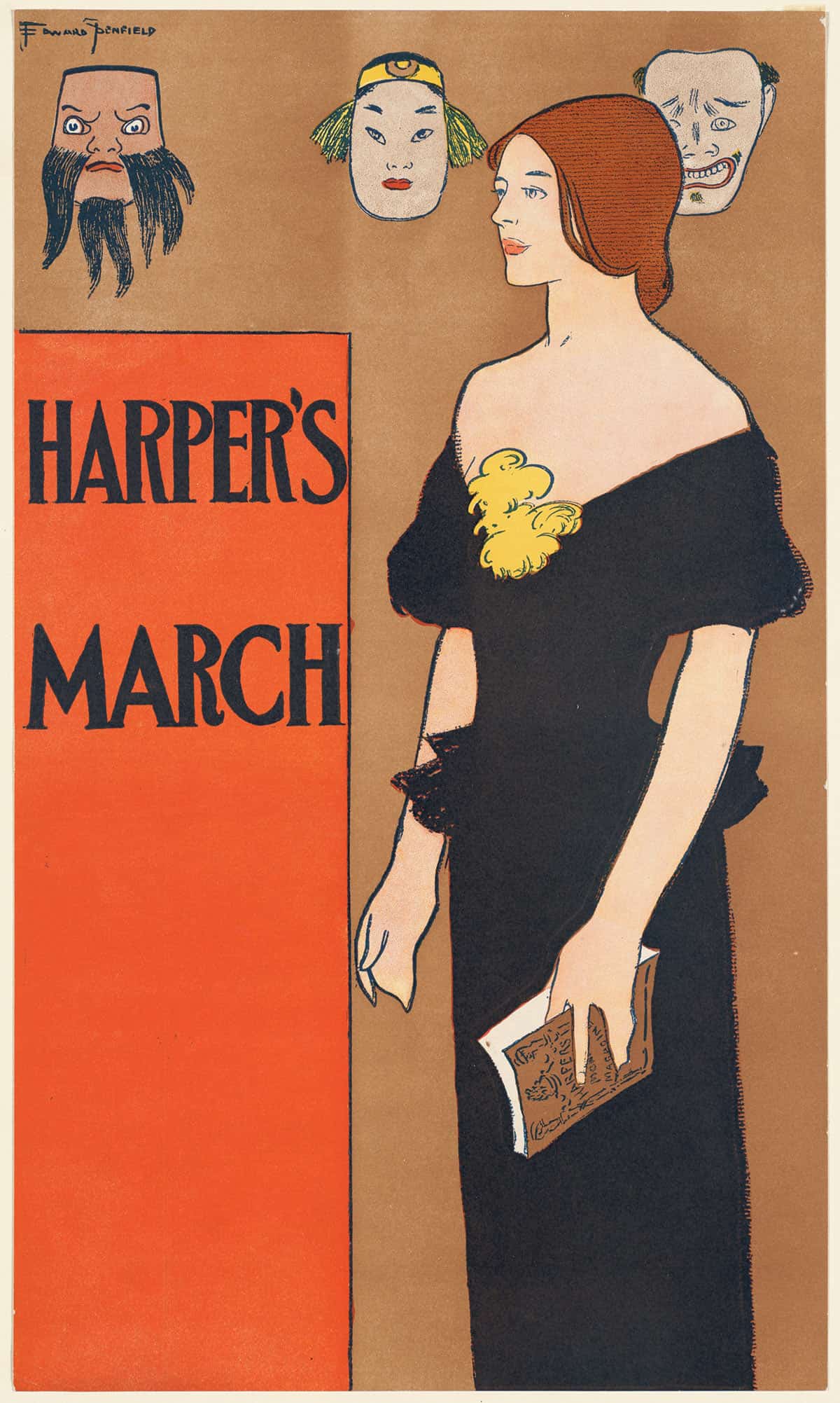 Harpers March by Edward Penfield - Image 3