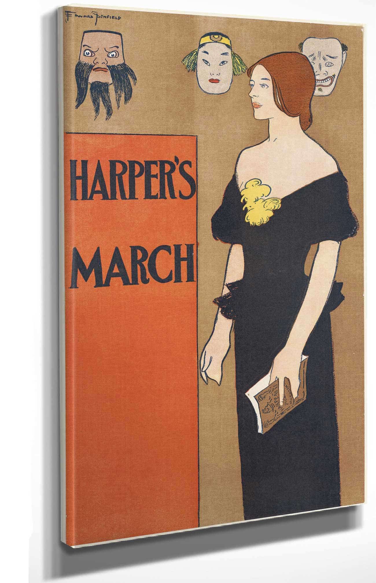 Harpers March by Edward Penfield - Image 4