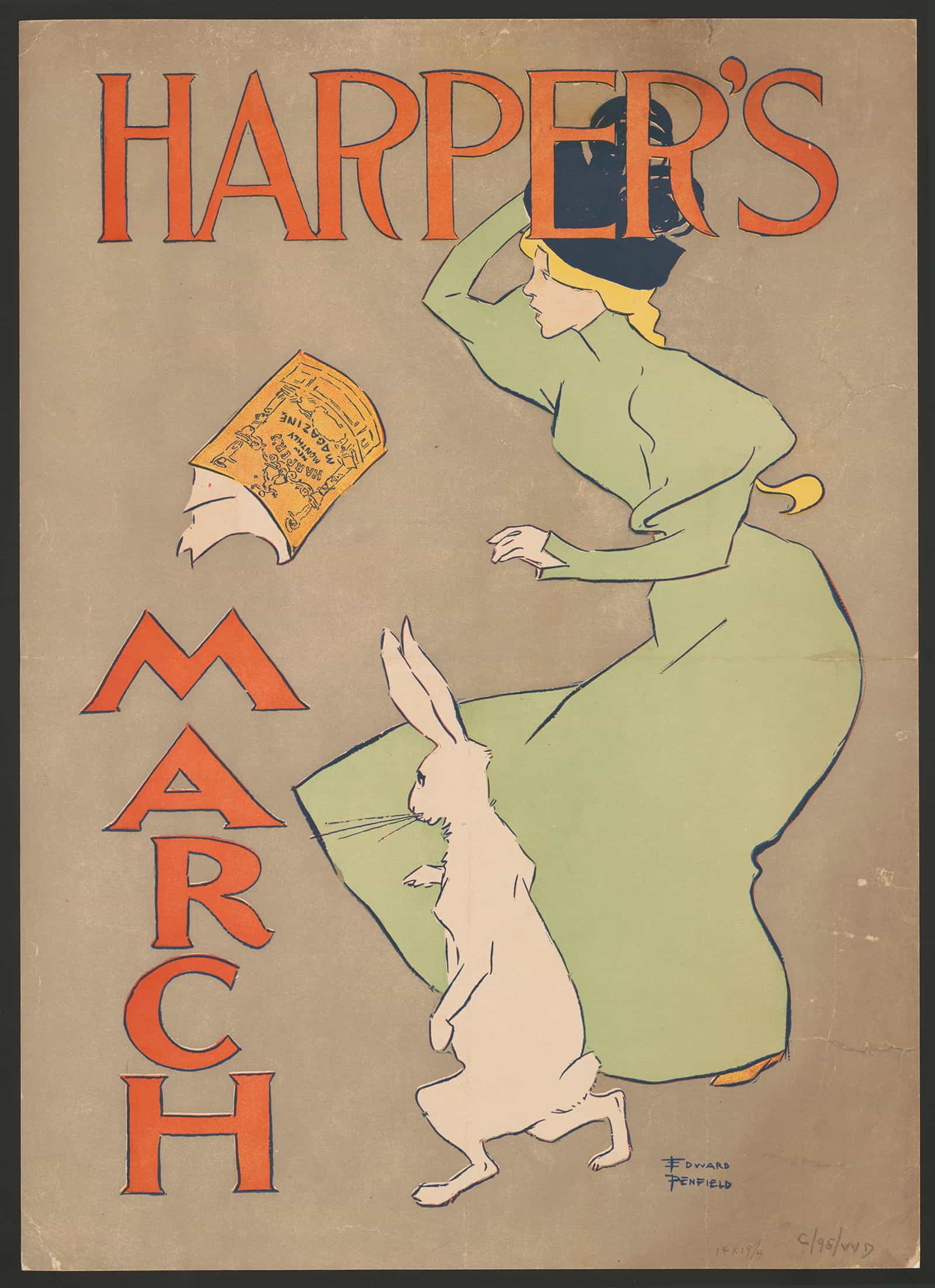 Harpers March by Edward Penfield - Image 6