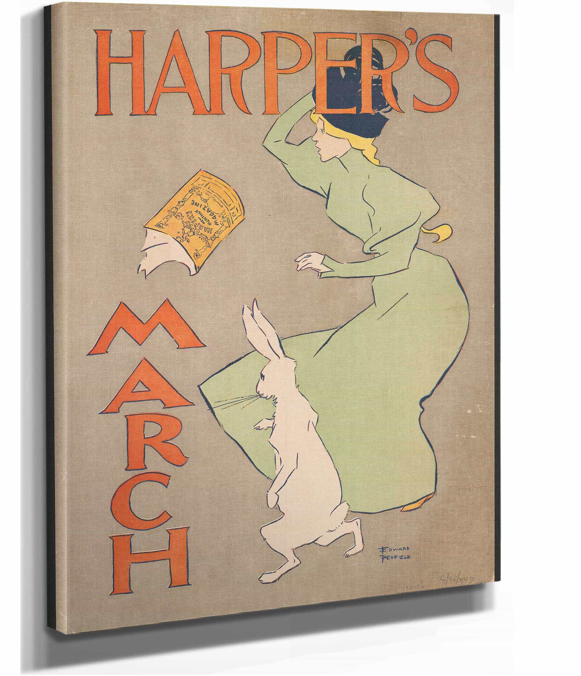 Harpers March by Edward Penfield - Image 9