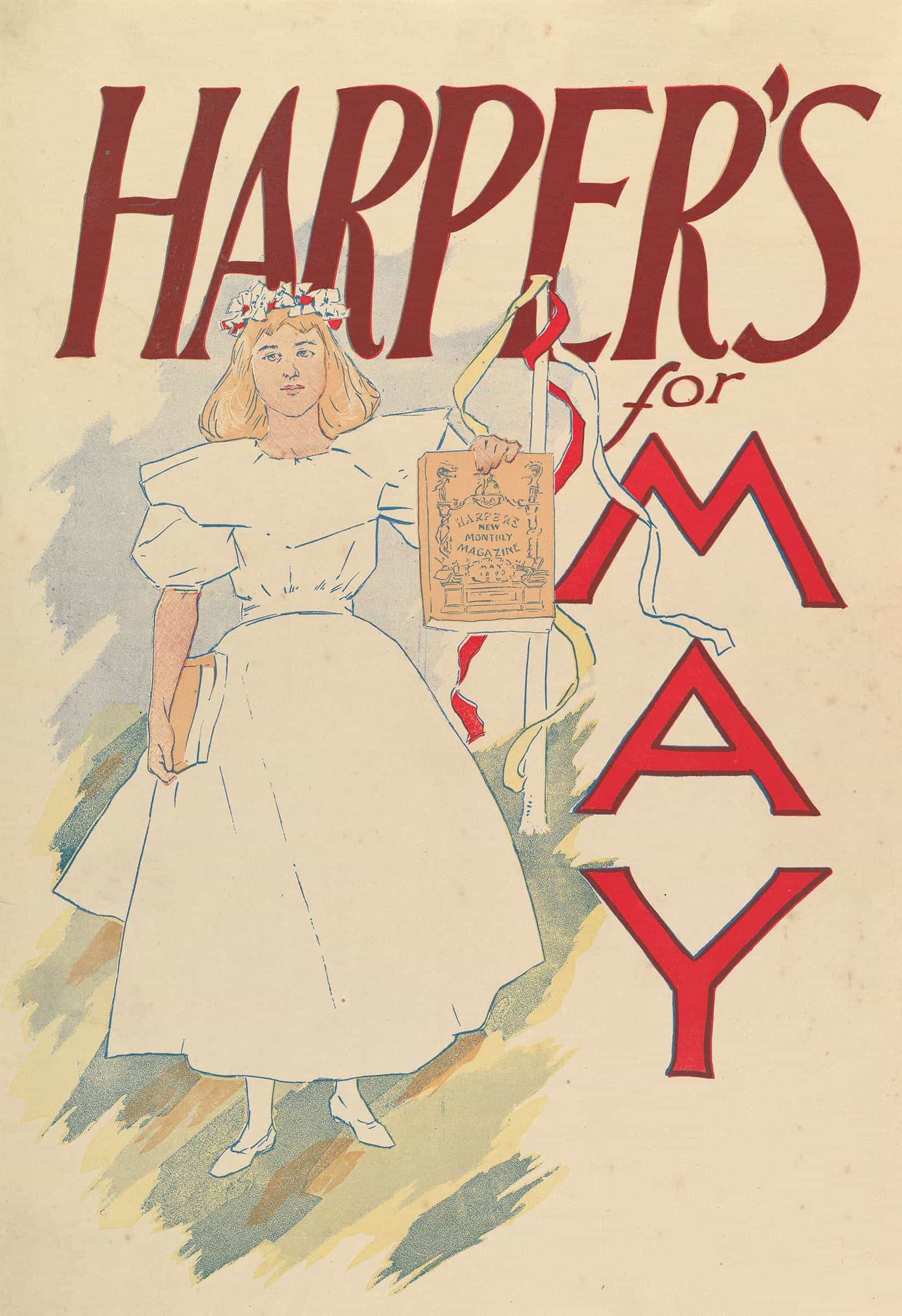 Harpers May by Edward Penfield - Image 11