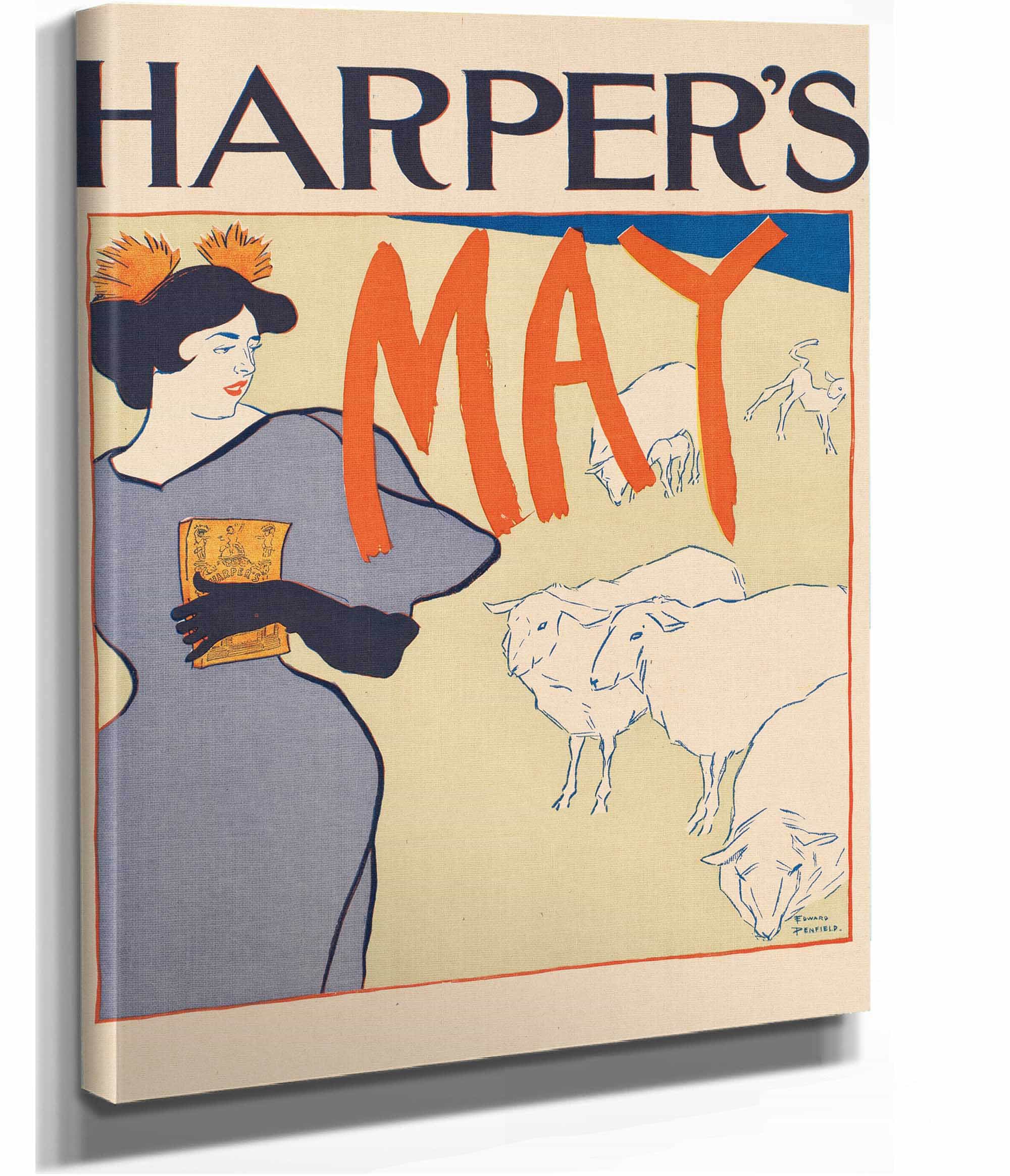 Harpers May by Edward Penfield - Image 21