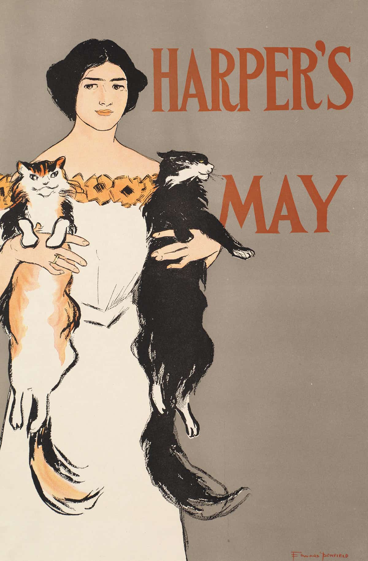 Harpers May by Edward Penfield - Image 6