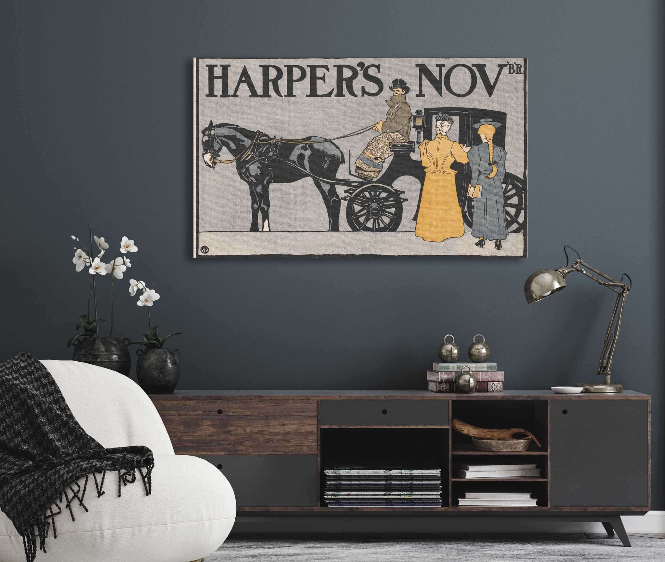 Harpers Novbr by Edward Penfield - Image 5