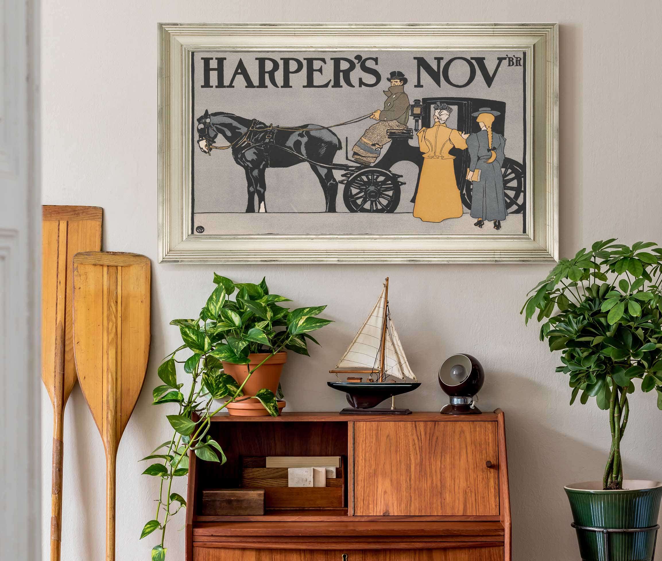 Harpers Novbr by Edward Penfield - Image 6