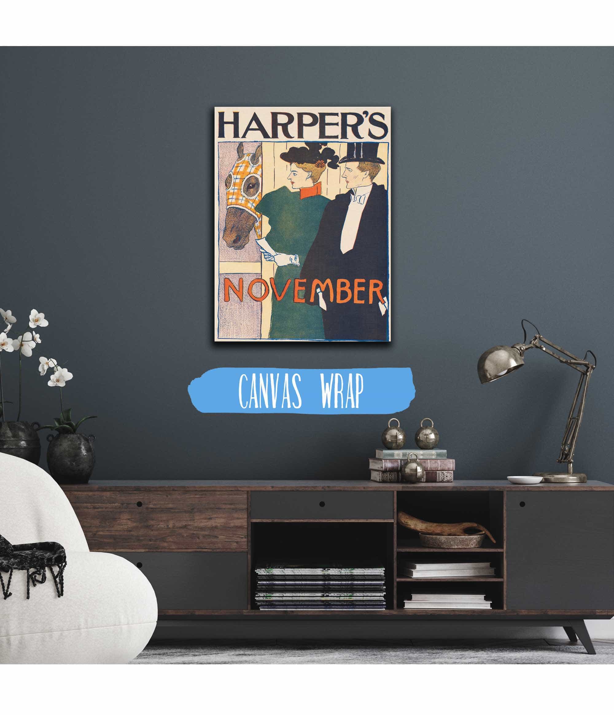 Harpers November by Edward Penfield - Image 15