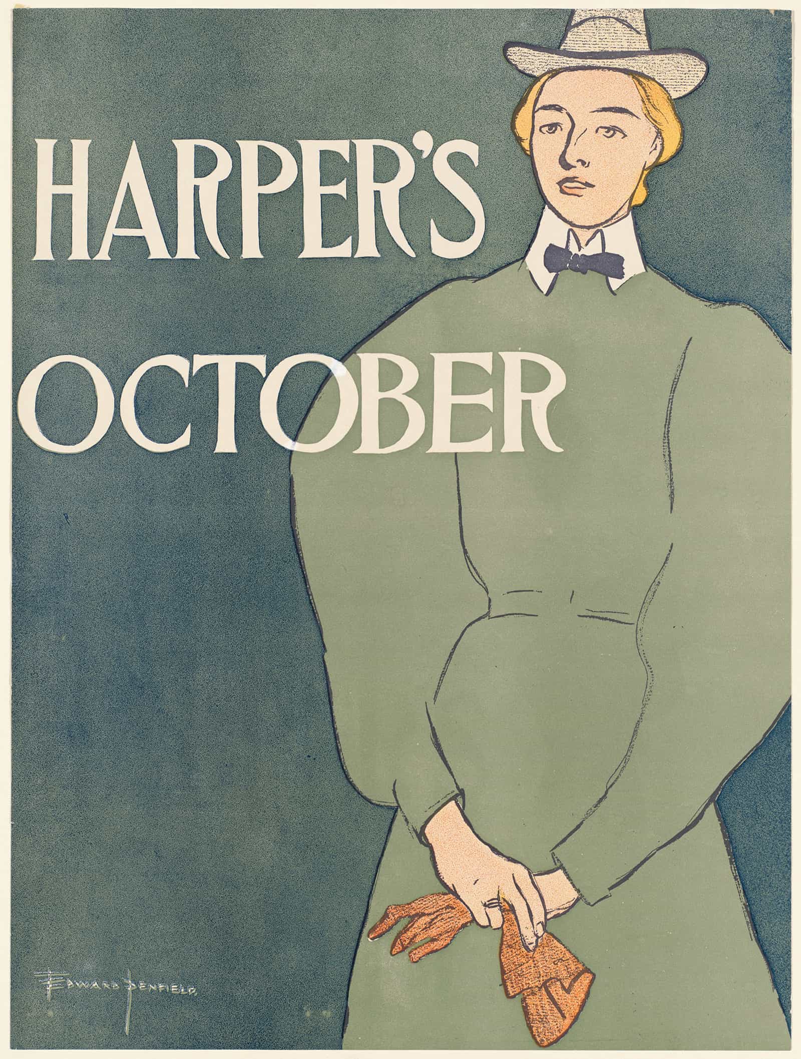 Harpers October by Edward Penfield - Image 11