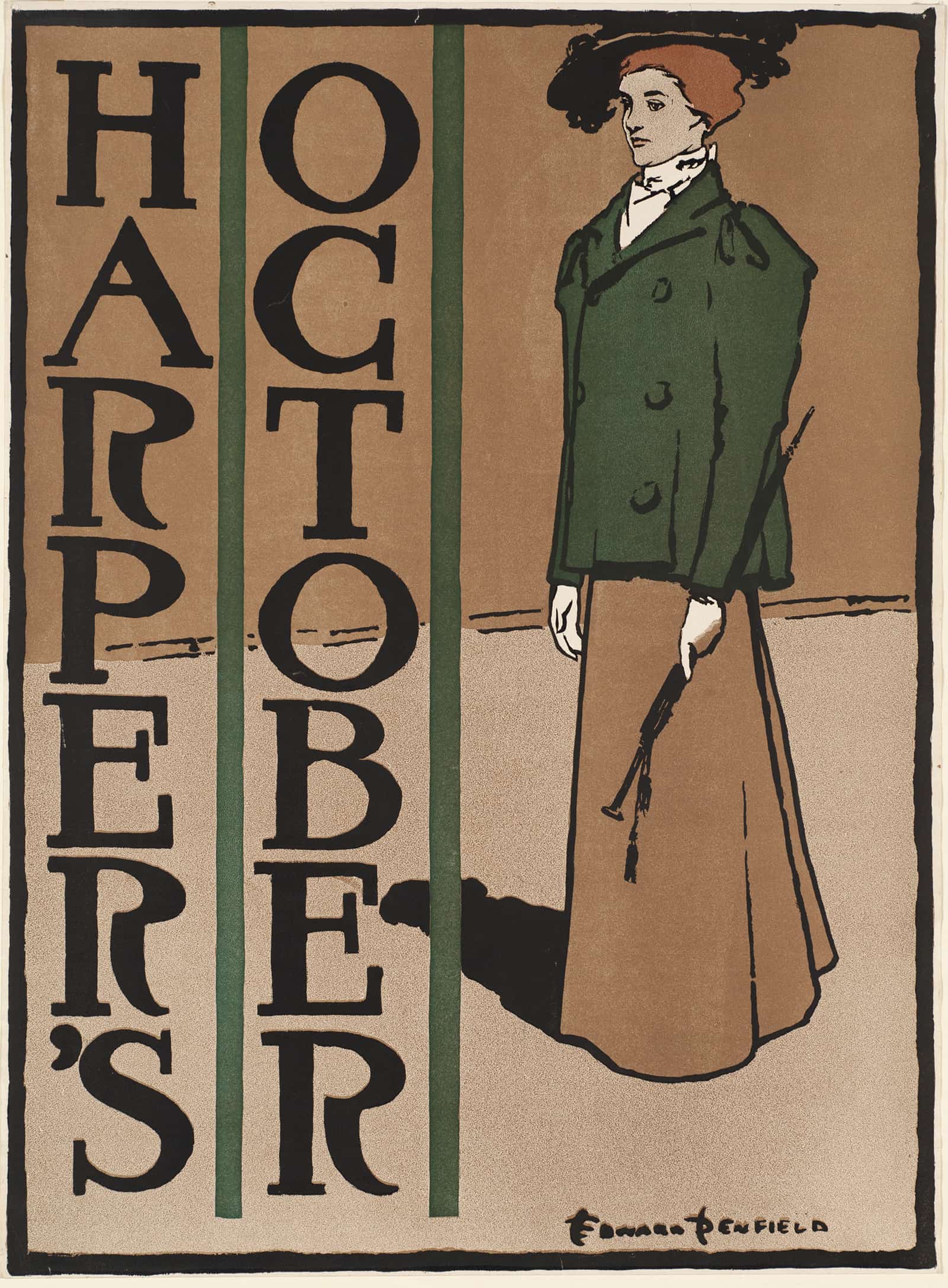 Harpers October by Edward Penfield - Image 12