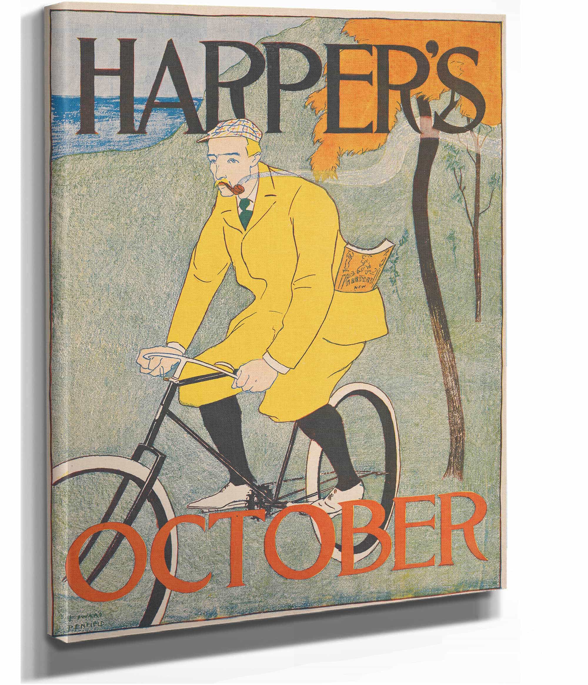 Harpers October by Edward Penfield - Image 13