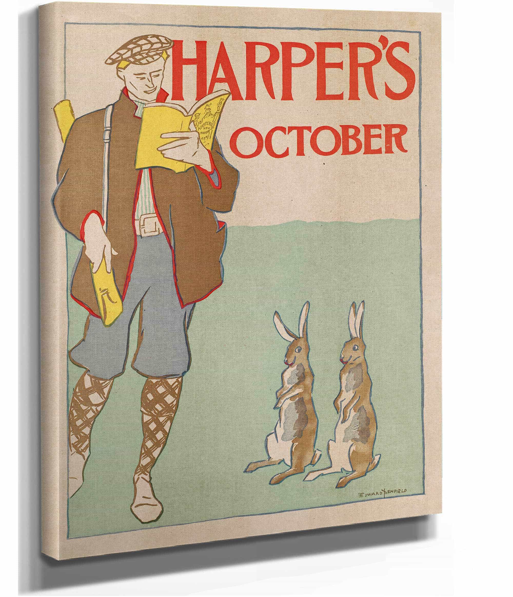 Harpers October by Edward Penfield - Image 15