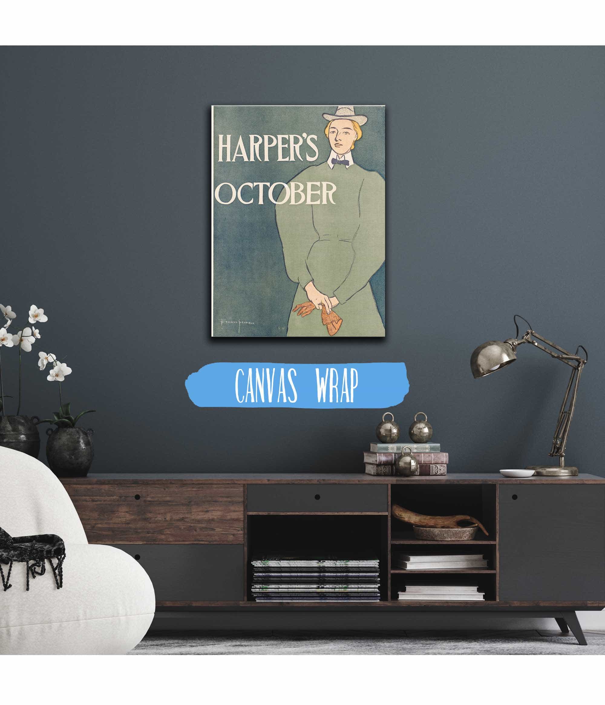 Harpers October by Edward Penfield - Image 21