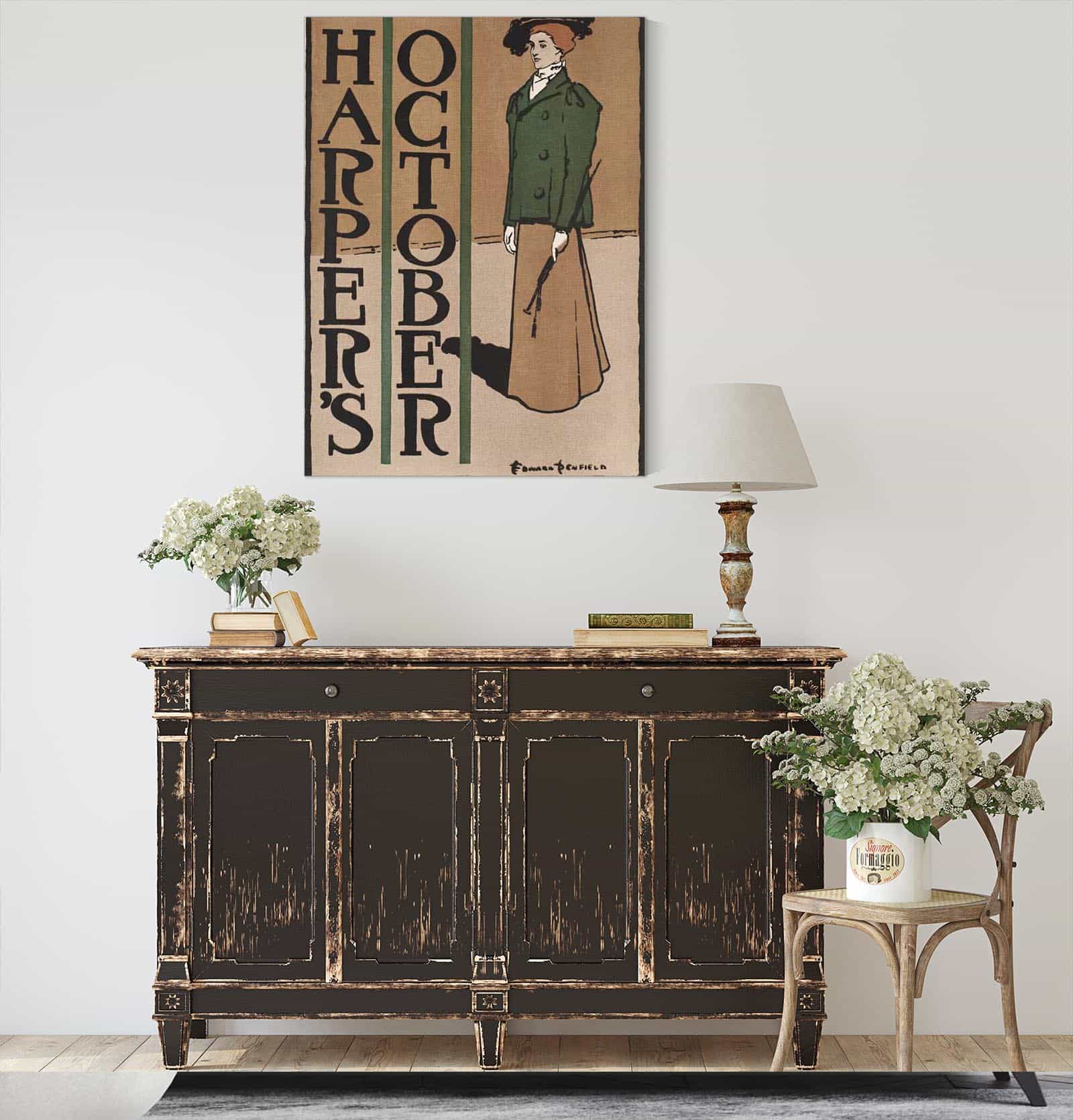 Harpers October by Edward Penfield - Image 26