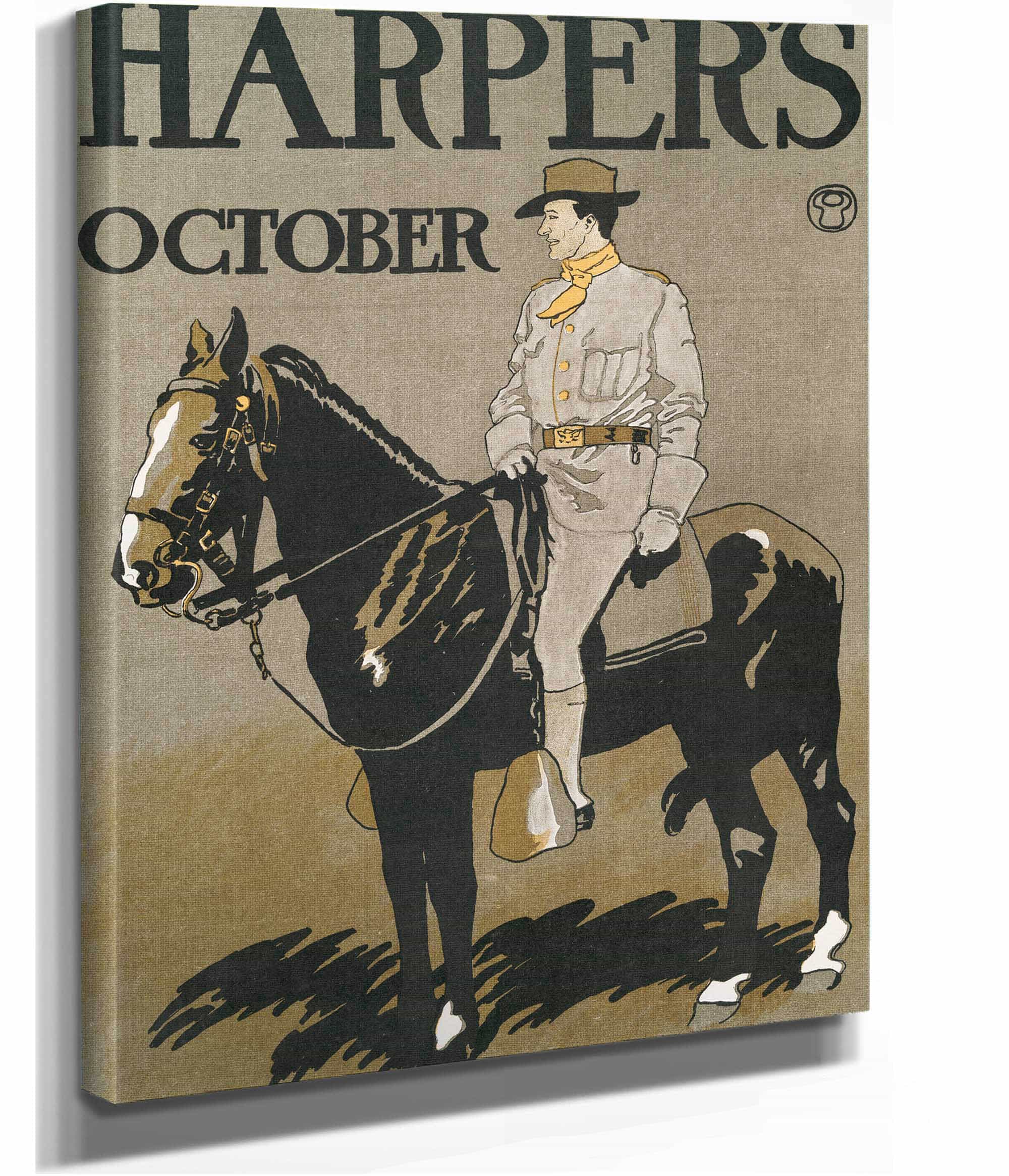 Harpers October by Edward Penfield - Image 4