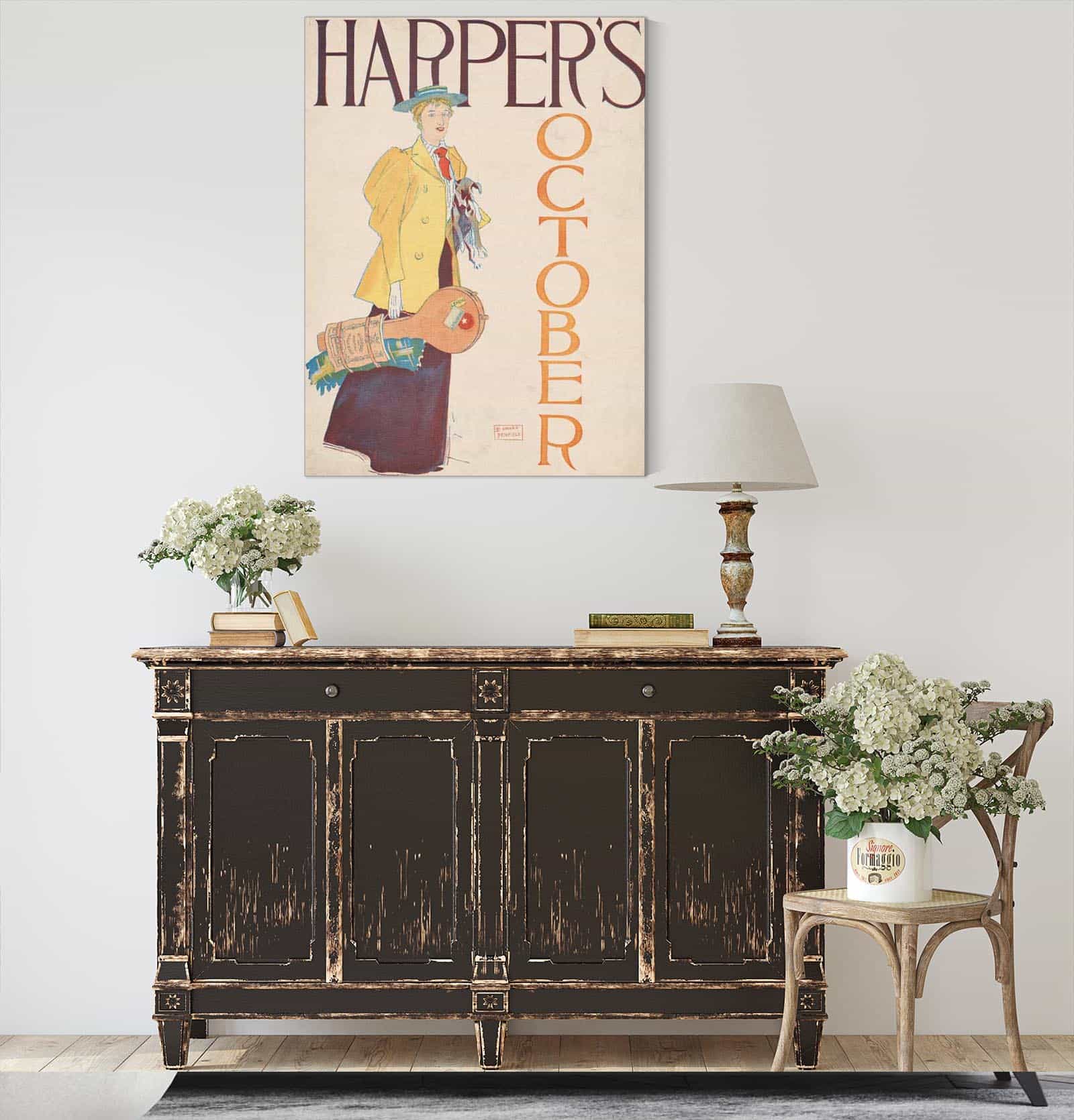 Harpers October by Edward Penfield - Image 7