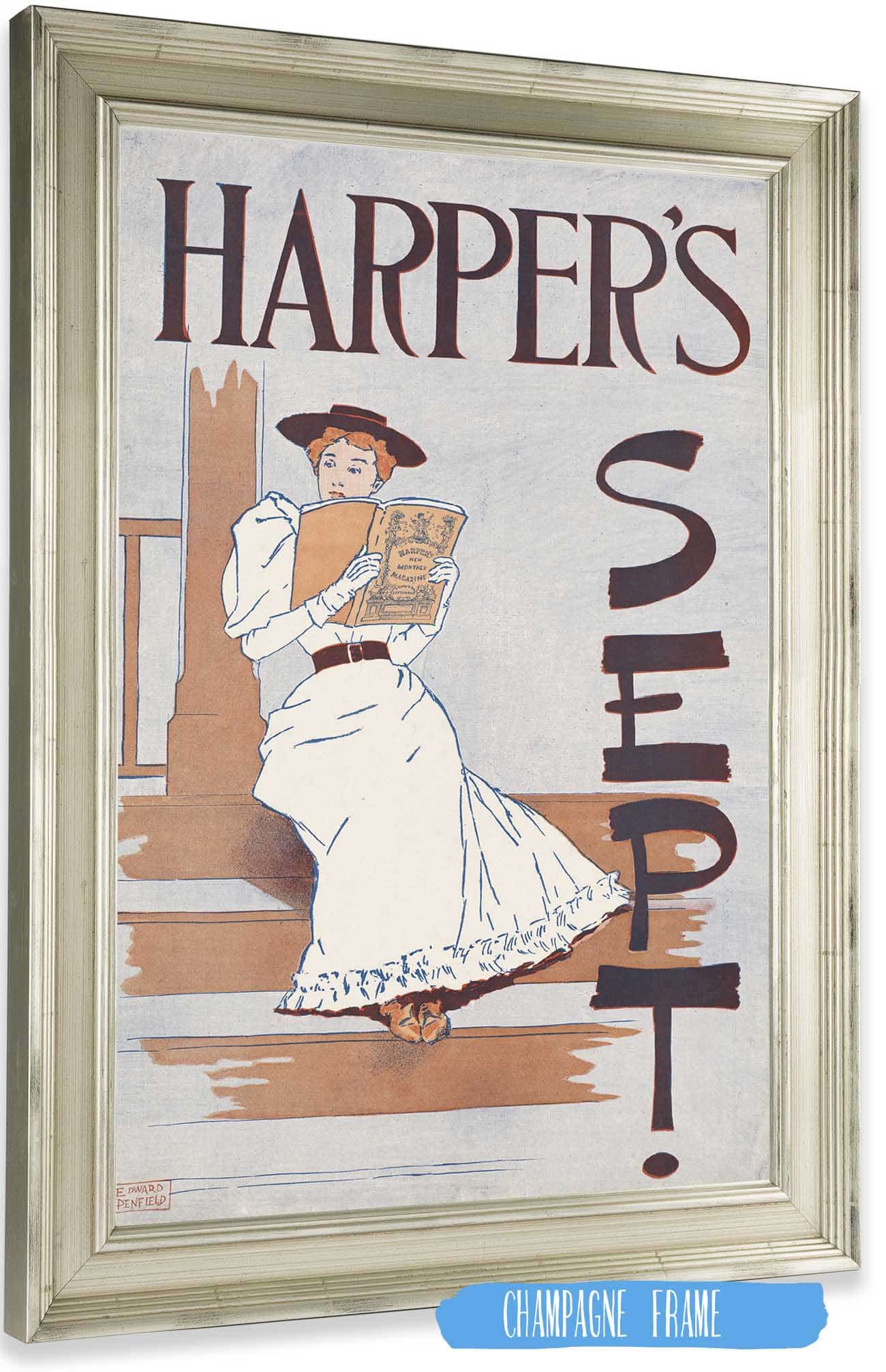 Harpers September by Edward Penfield