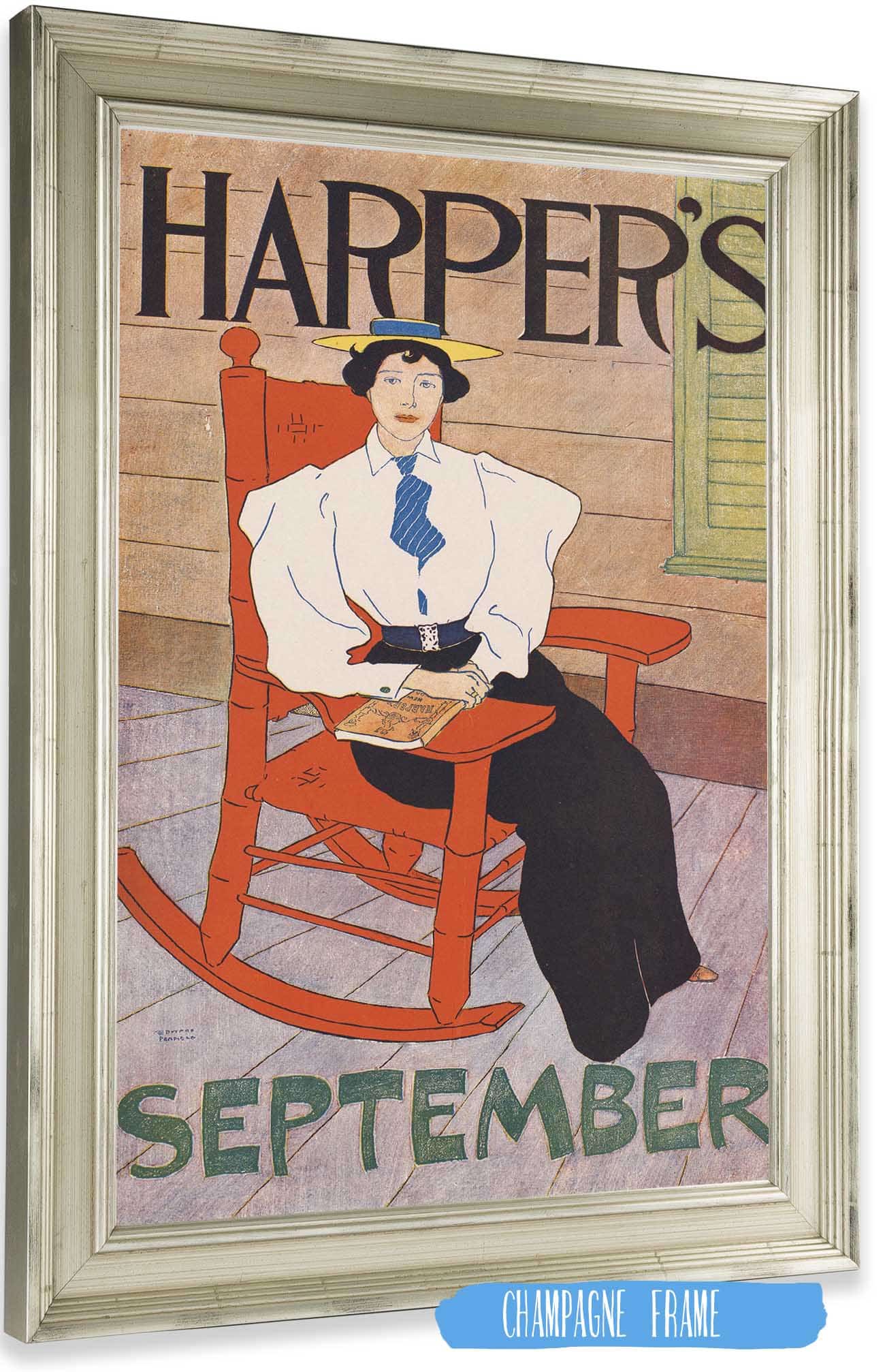 Harpers September by Edward Penfield - Image 2