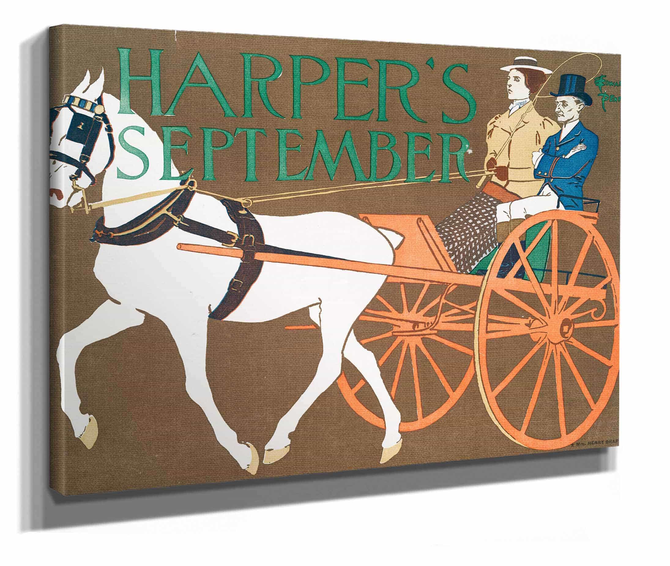 Harpers September by Edward Penfield - Image 20