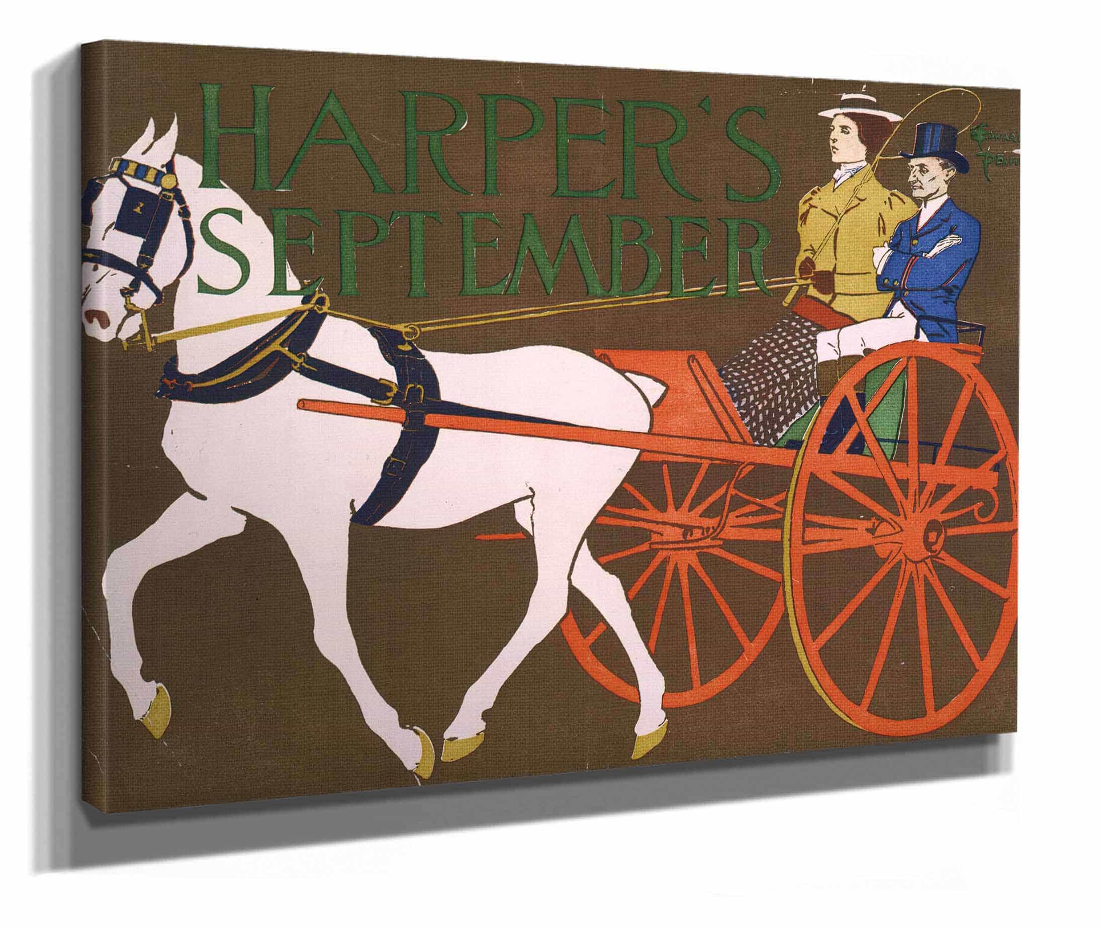 Harpers September by Edward Penfield - Image 21