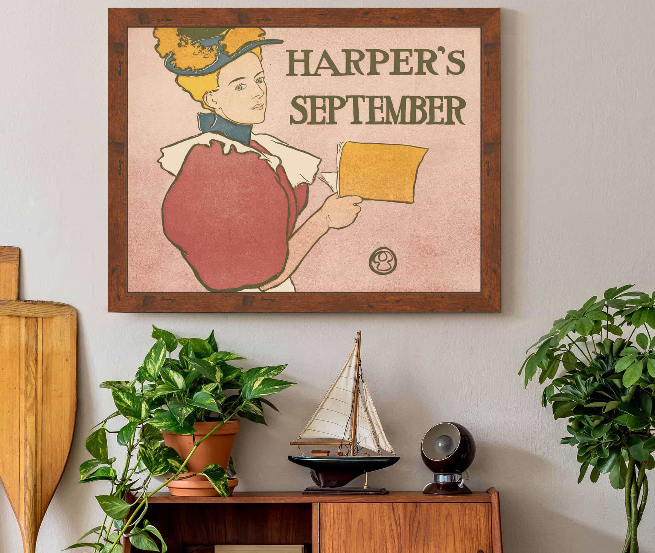 Harpers September by Edward Penfield - Image 25