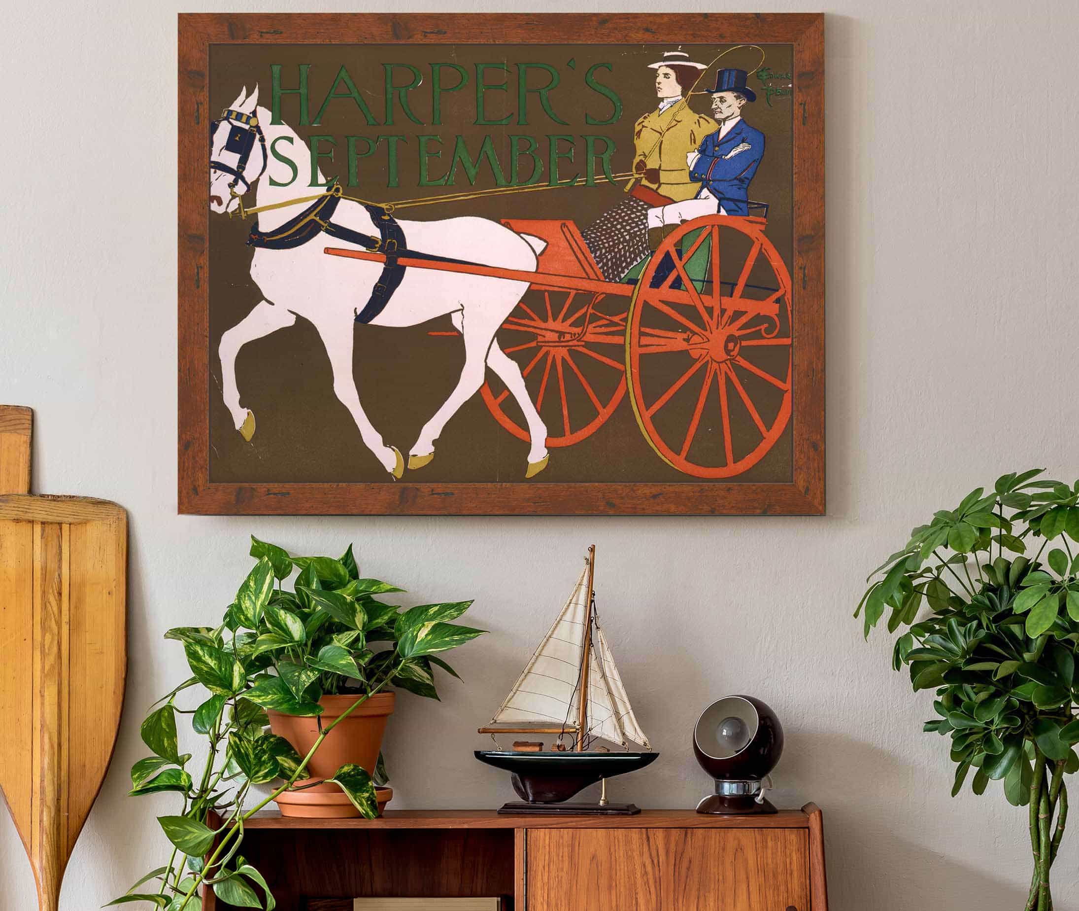 Harpers September by Edward Penfield - Image 26