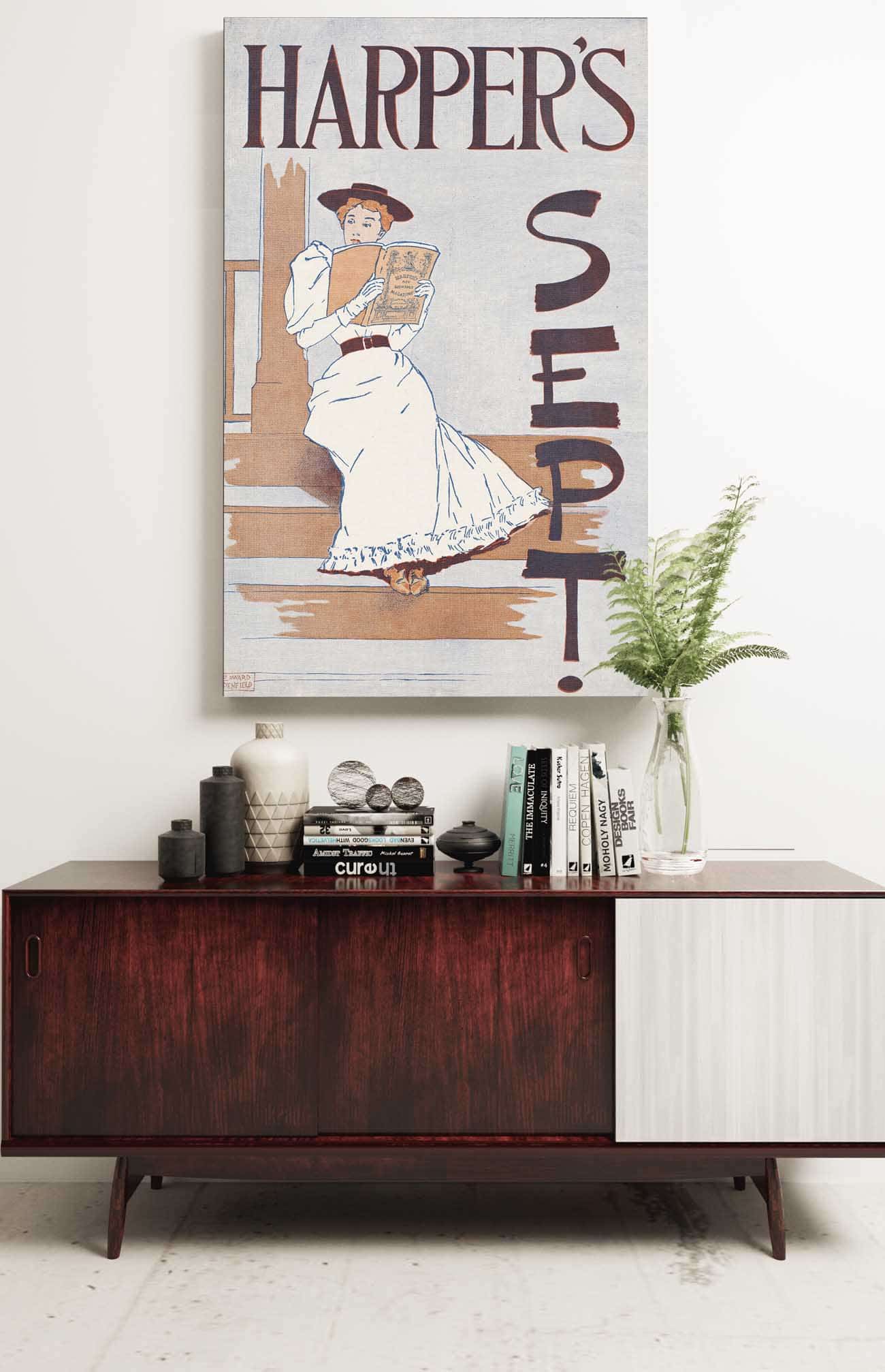 Harpers September by Edward Penfield - Image 3