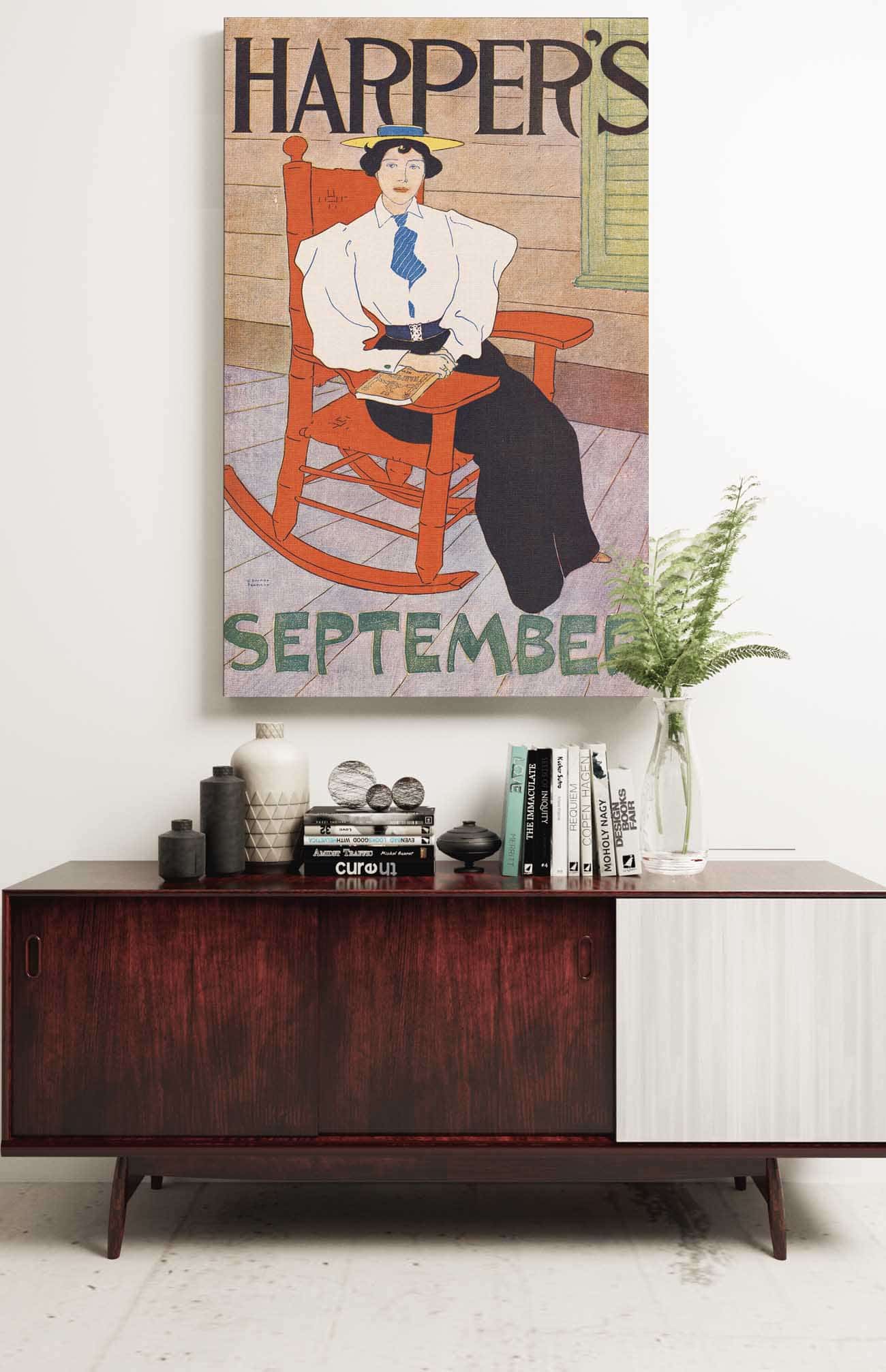 Harpers September by Edward Penfield - Image 4