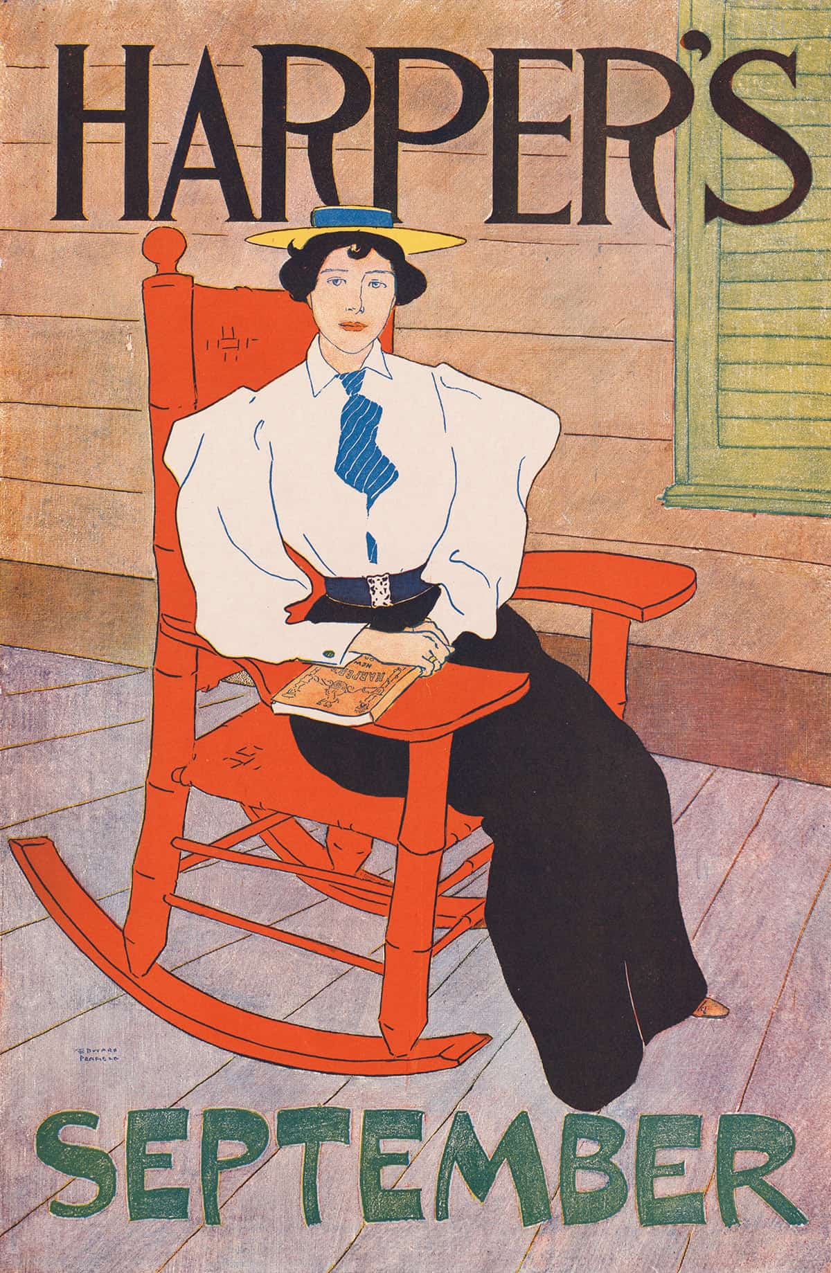 Harpers September by Edward Penfield - Image 6