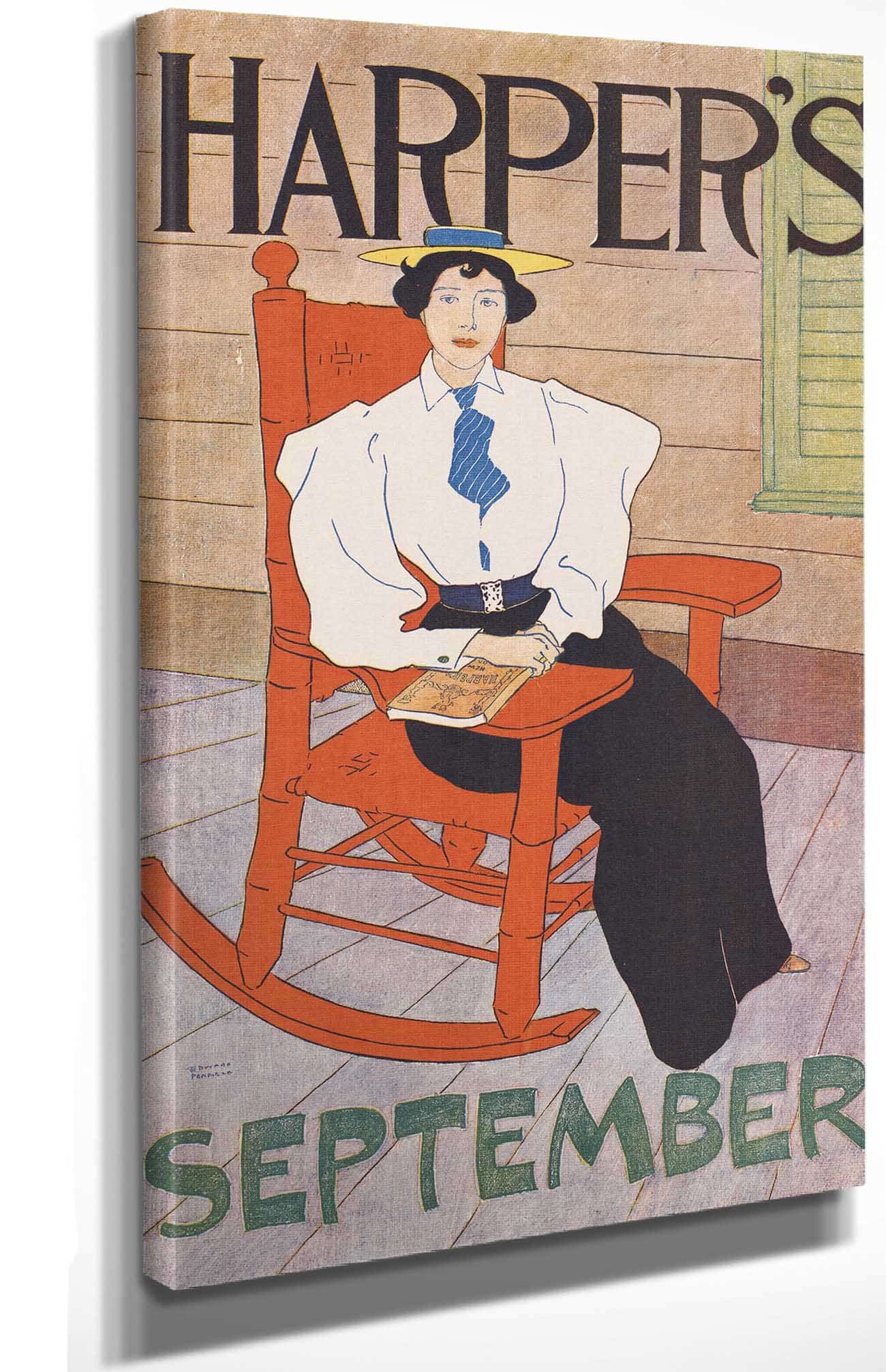 Harpers September by Edward Penfield - Image 8