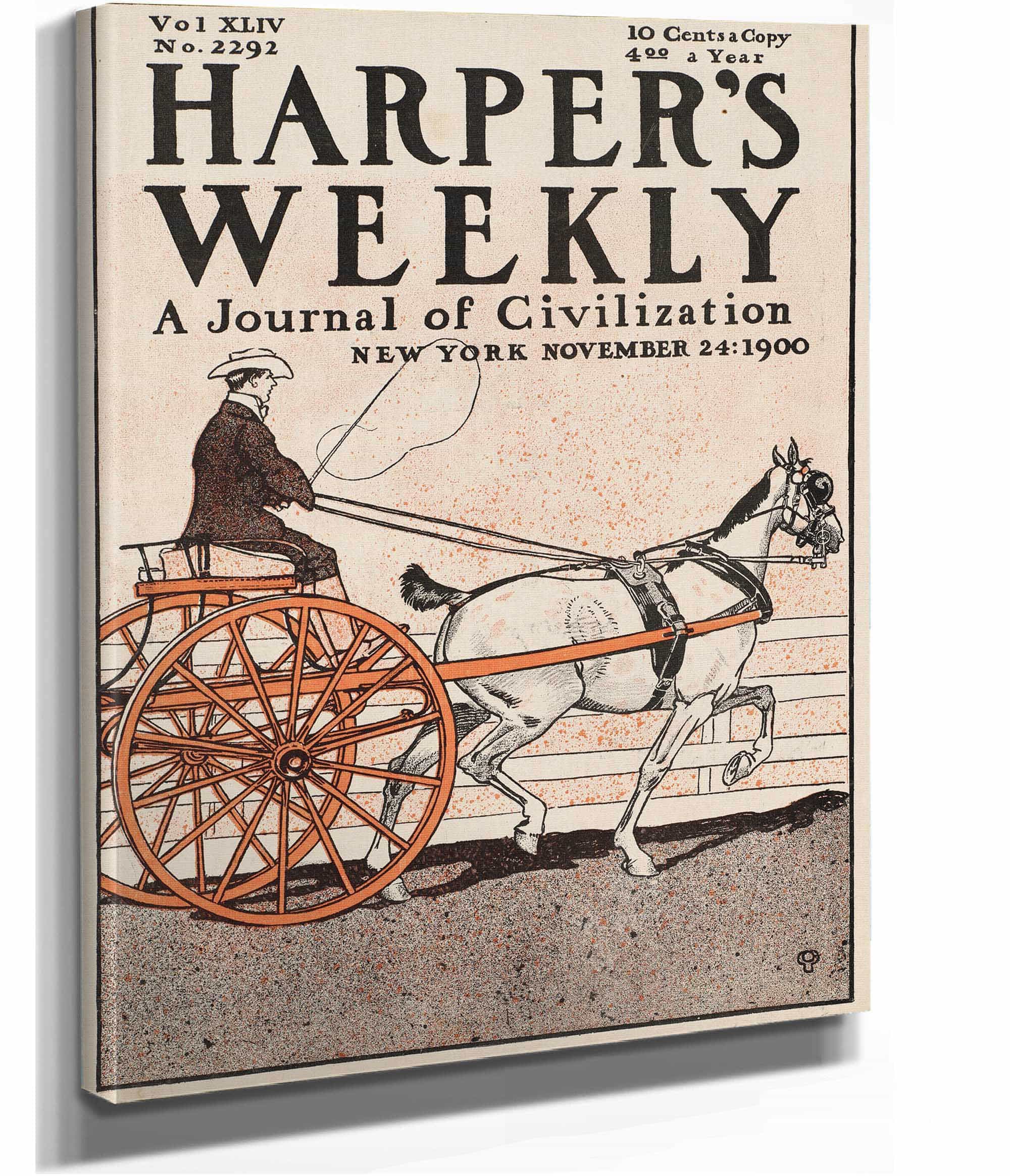 Harpers Weekly A Journal Of Civilization by Edward Penfield - Image 2