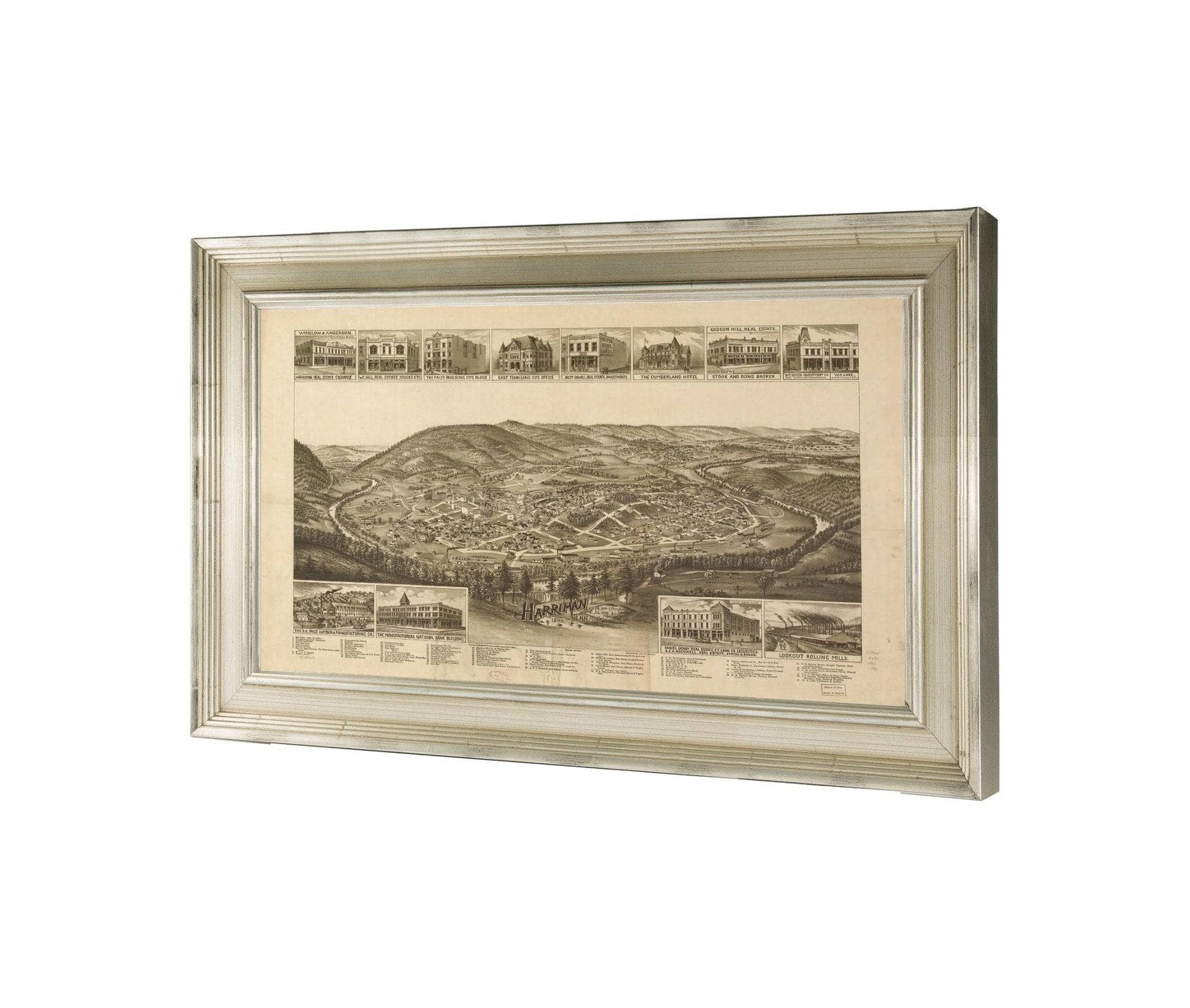 Harriman Tenn 1892 State Of Tennessee - Image 2