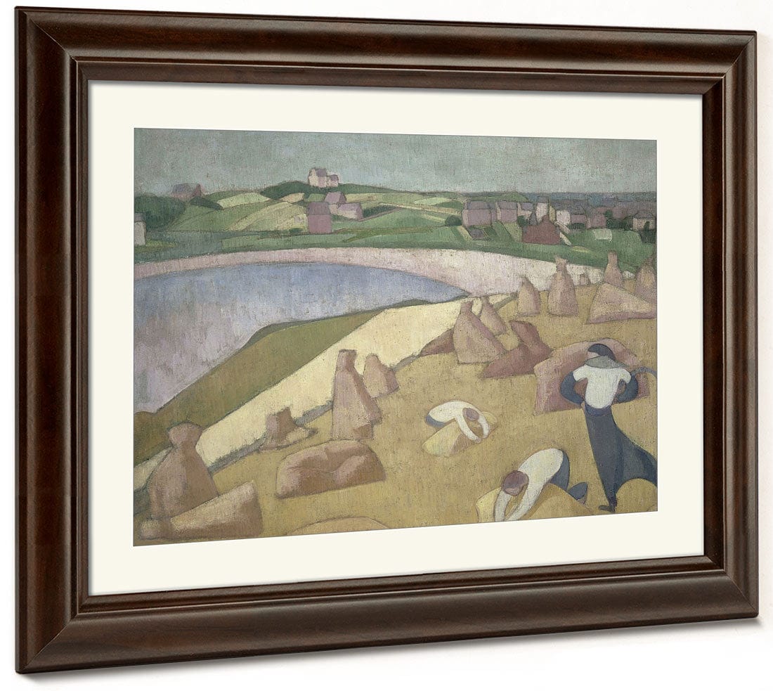 Harvest By The Sea By Emile Bernard - Image 3
