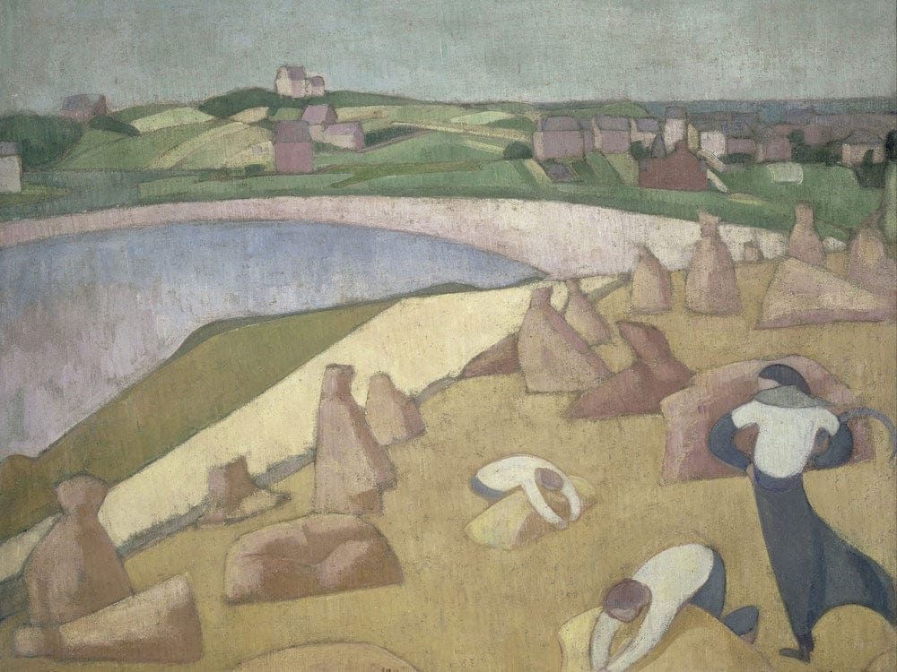 Harvest By The Sea By Emile Bernard - Image 5