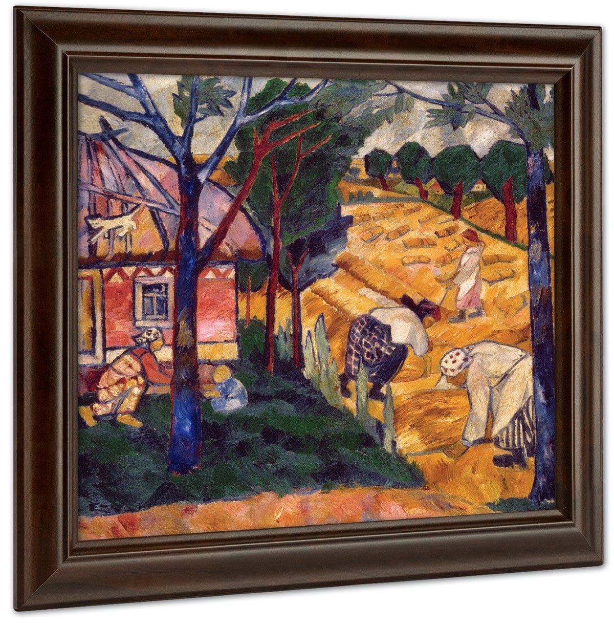 Harvesting 1907 By Natalia Goncharova - Image 4